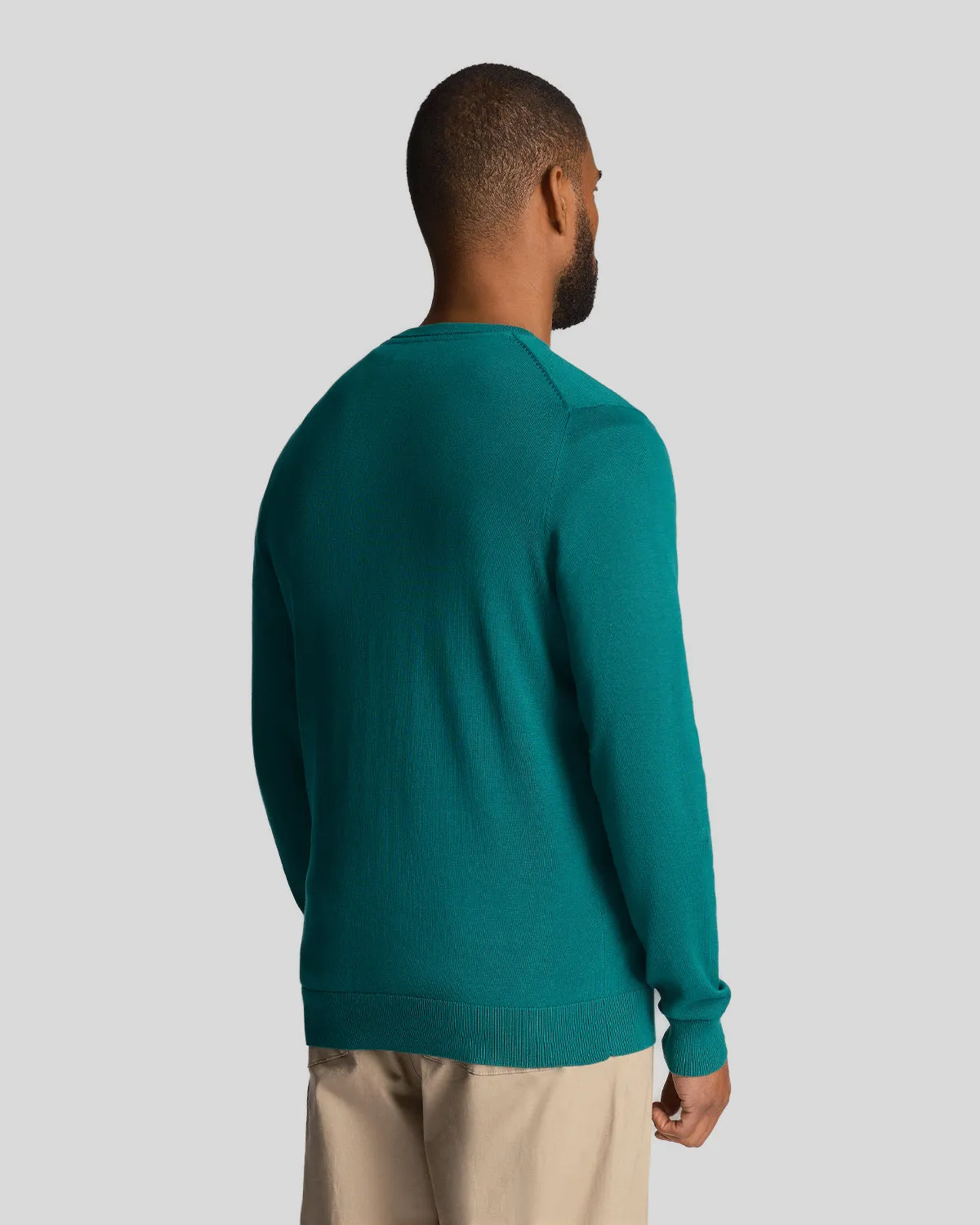 Cotton Crew Neck Jumper