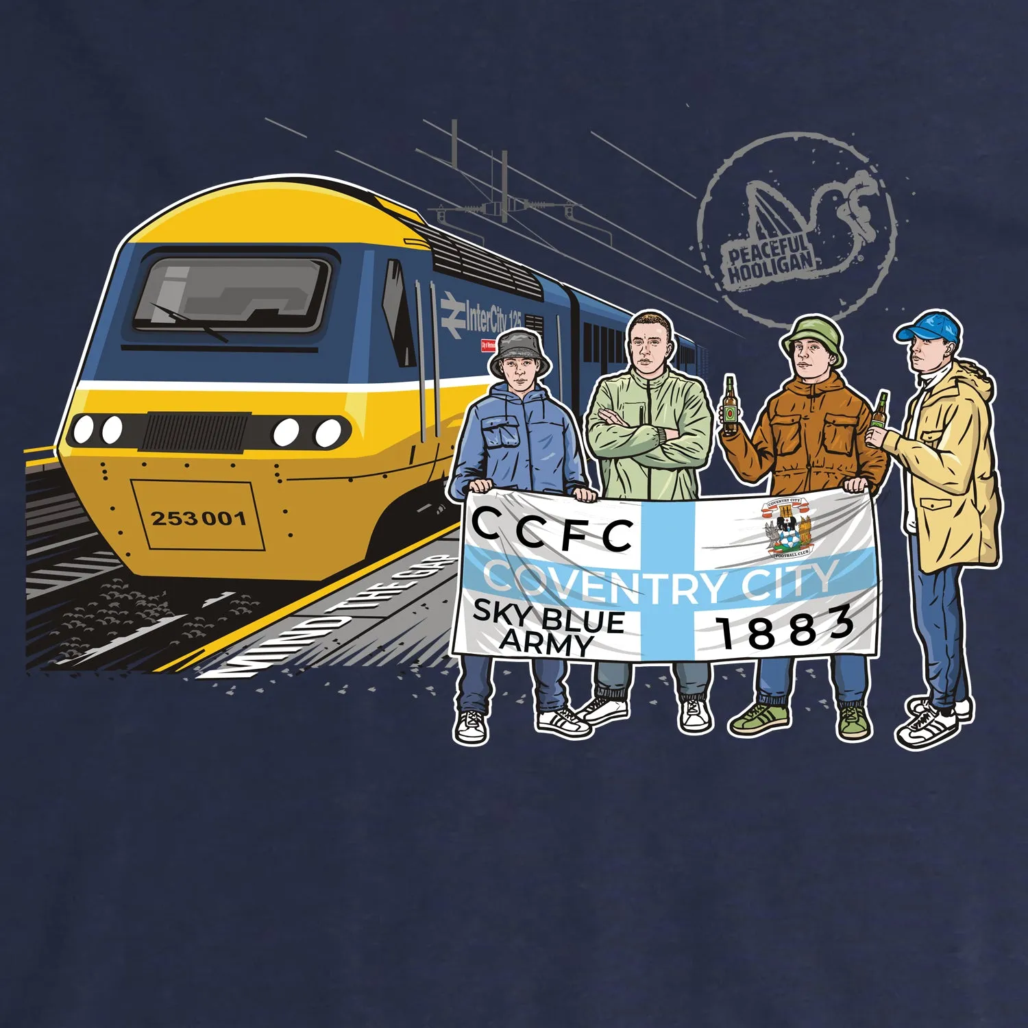 Coventry City Excursions T-Shirt Navy