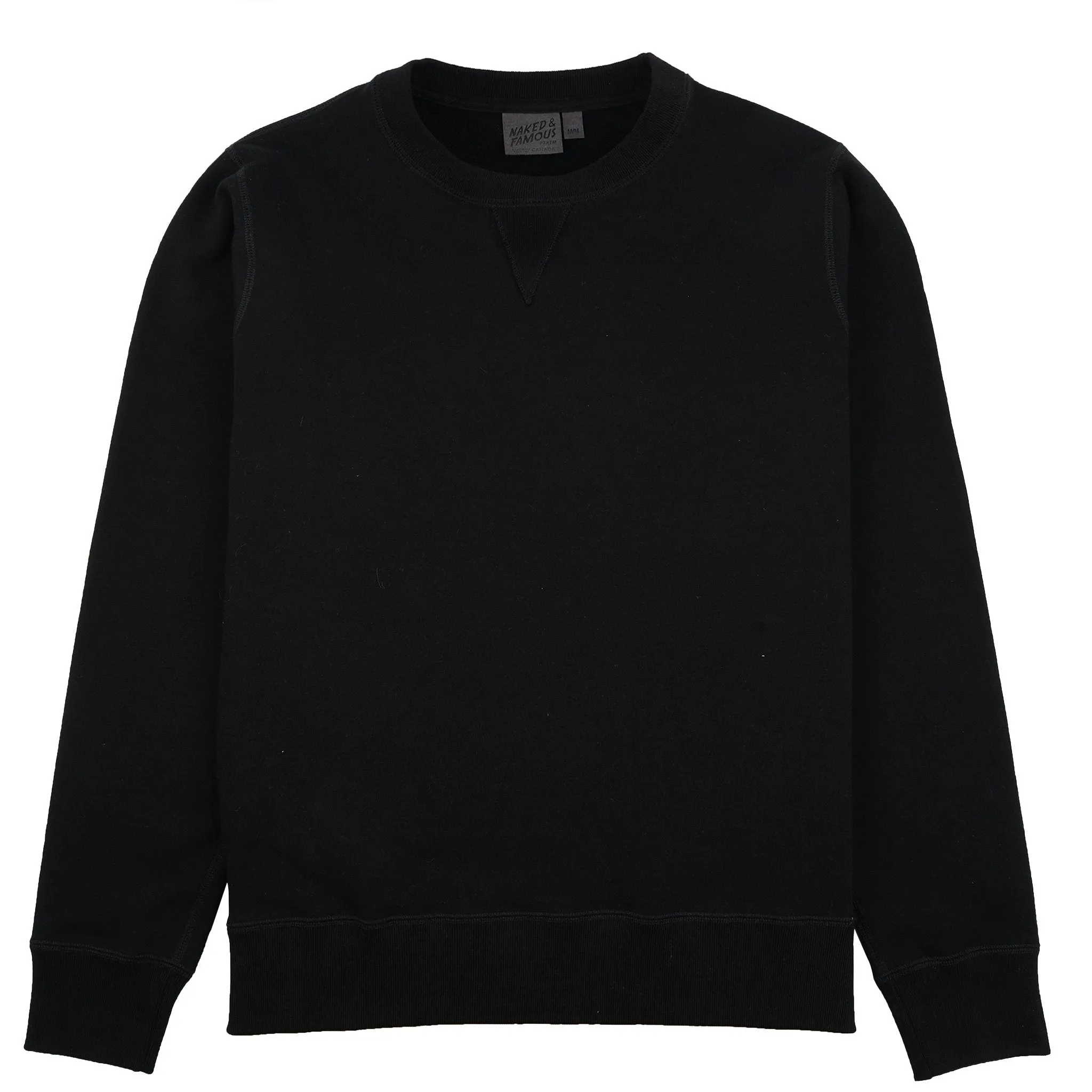 Crewneck - Heavyweight Terry - Black