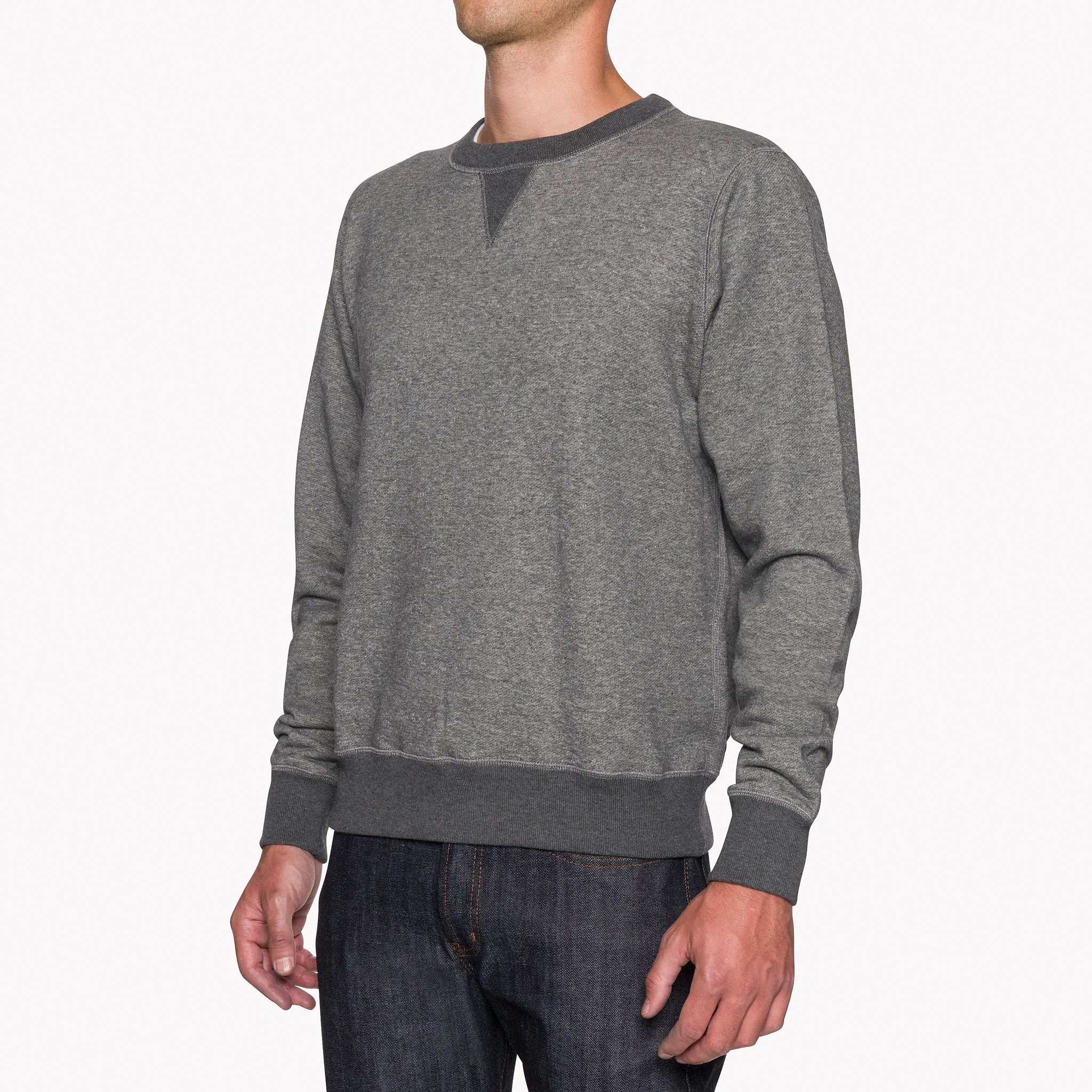 Crewneck - Heavyweight Terry - Charcoal