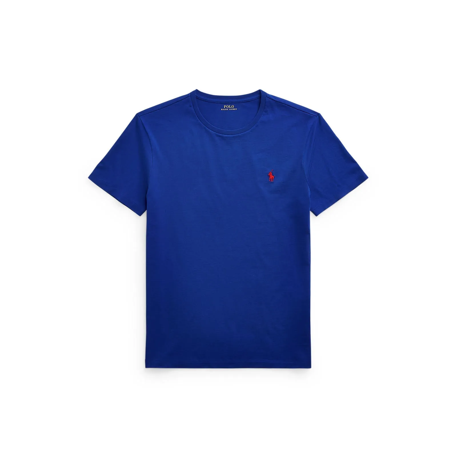 Custom Fit Jersey Crewneck T-Shirt - Royal Blue