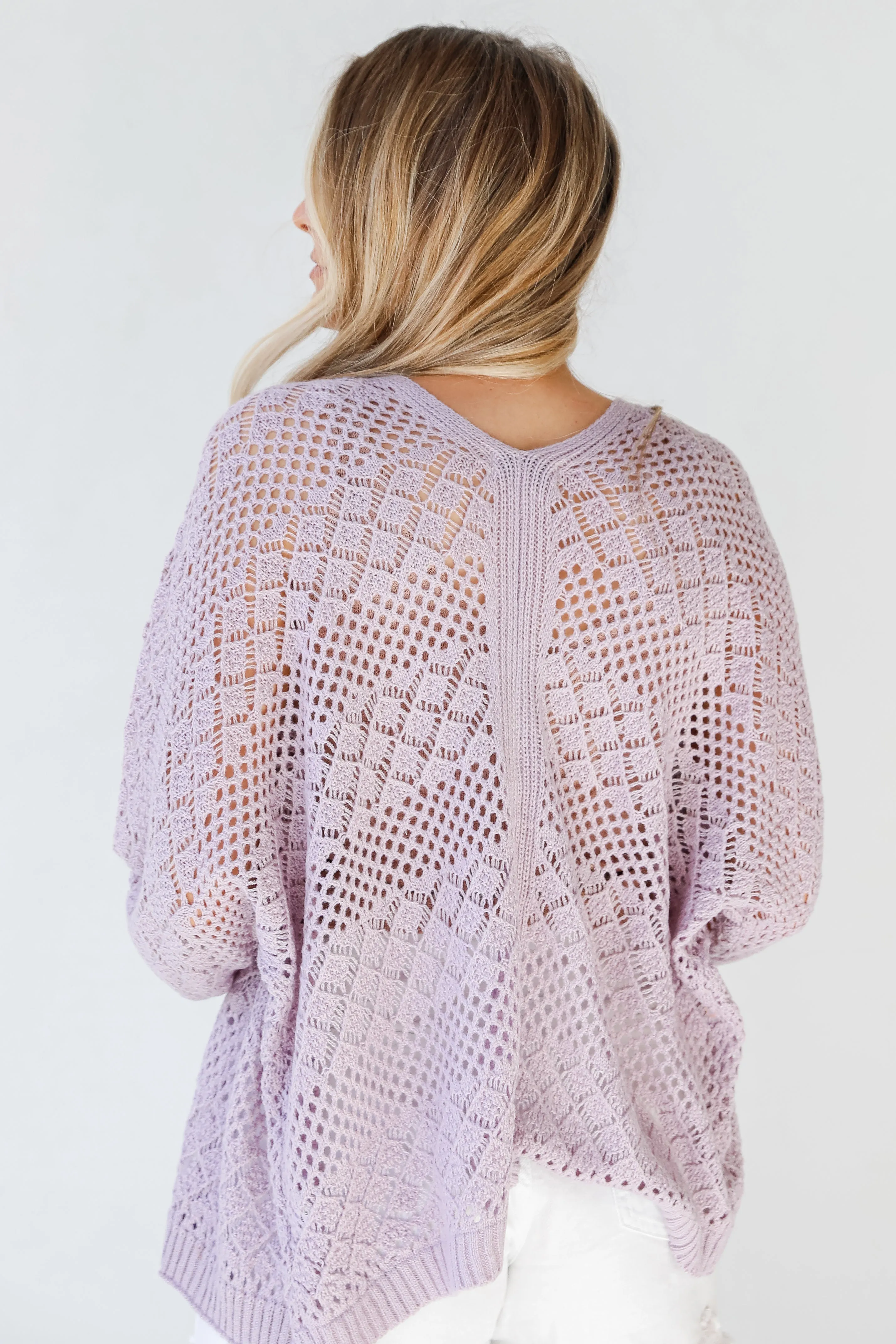 Days Of Bliss Crochet Knit Cardigan