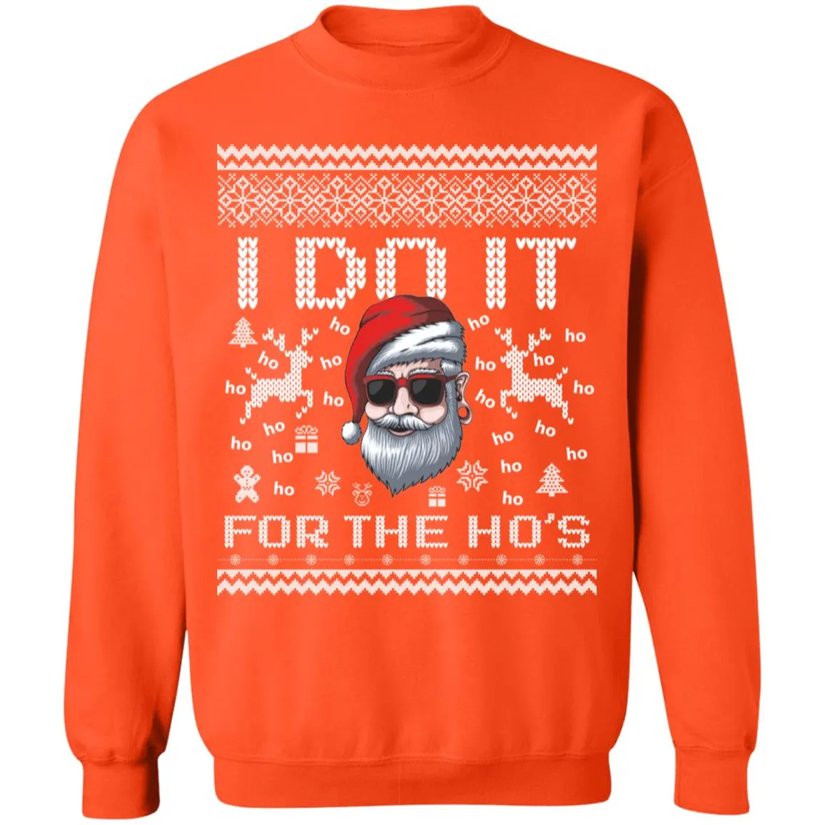 Do it for the Hos Ugly christmas sweater