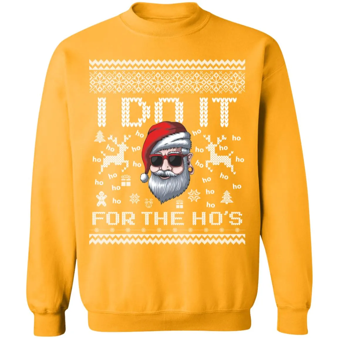 Do it for the Hos Ugly christmas sweater