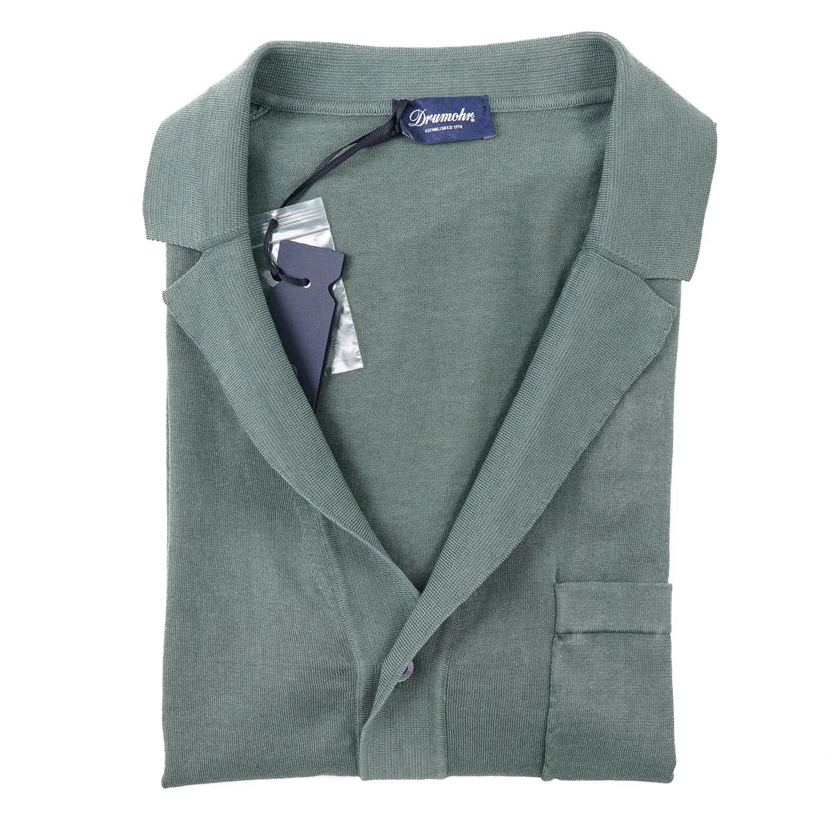 Drumohr Cardigan Sweater with Lapels