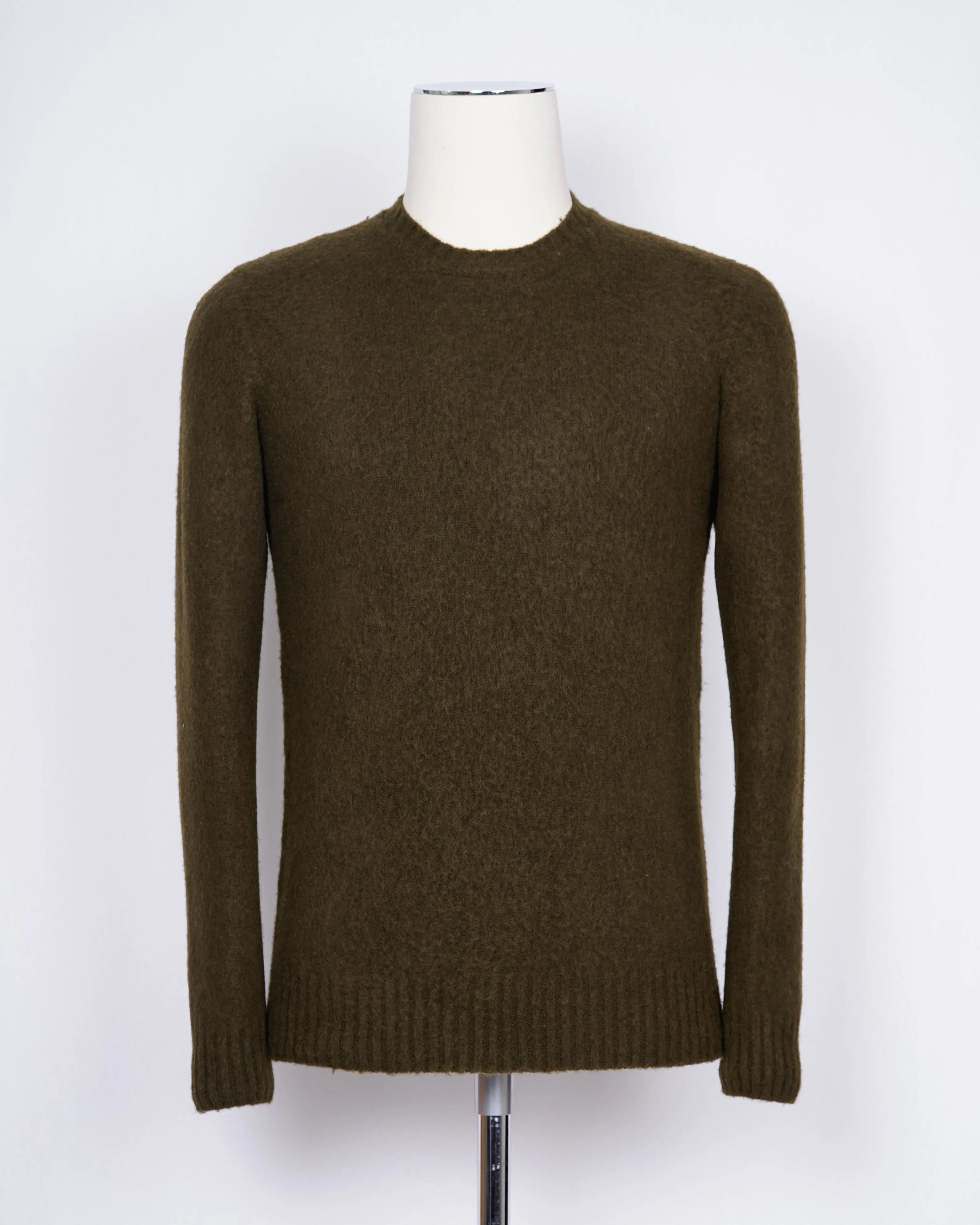 Drumohr Crew Neck Knit / Olive Green