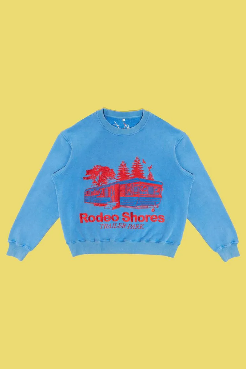 DSM Rodeo Shores Crewneck 'BLUE'