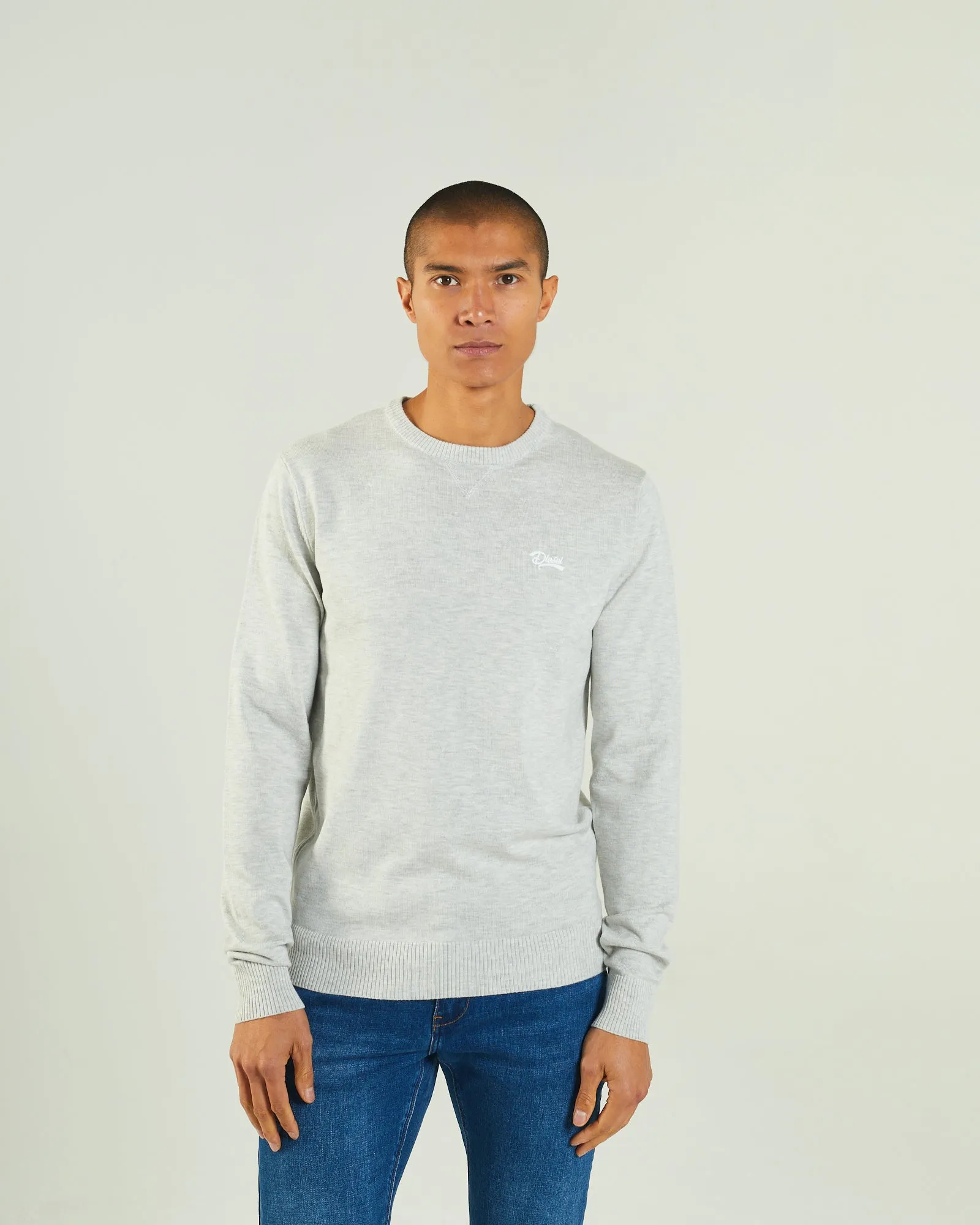 Dylan Round Neck Blizzard Marl