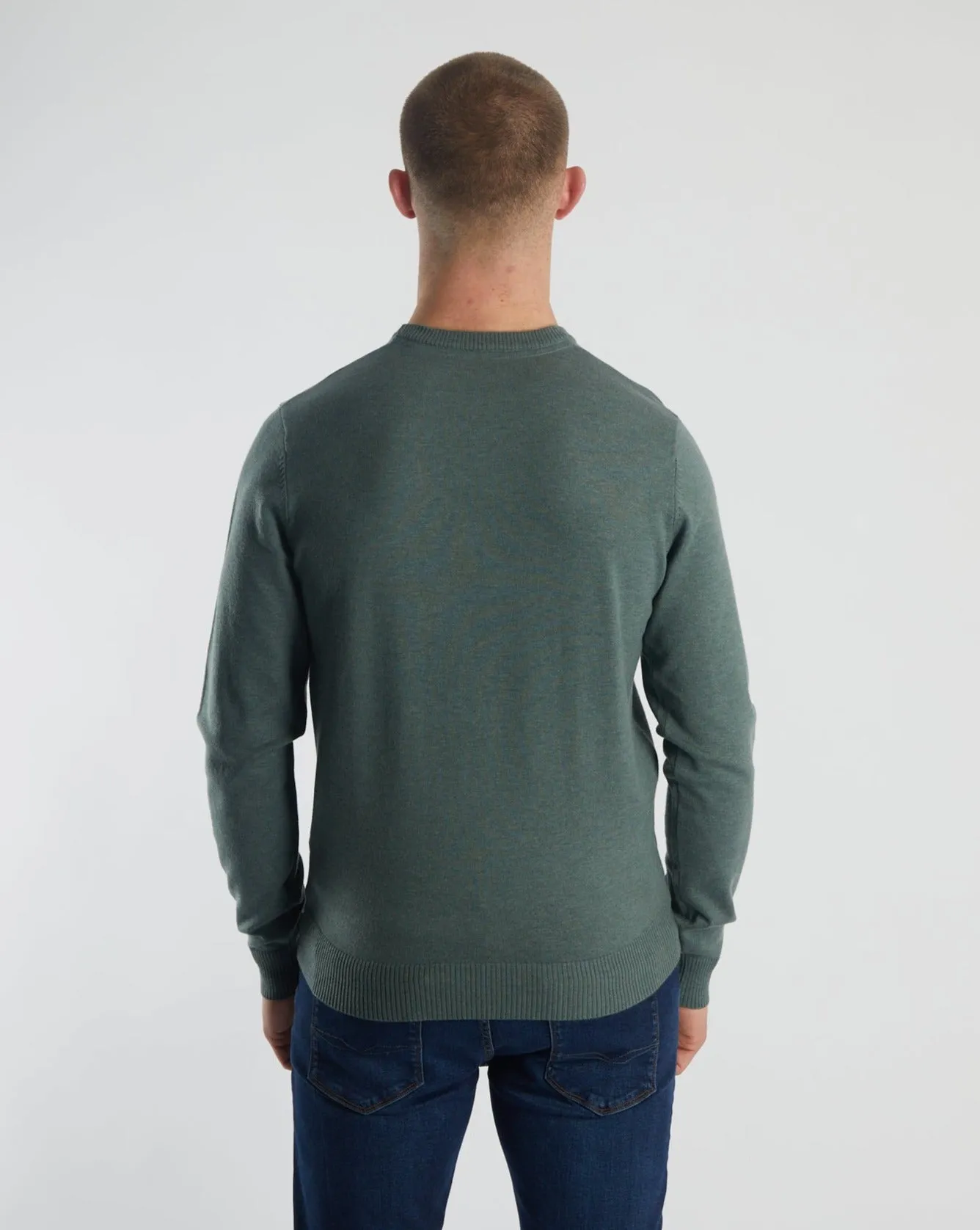 Dylan Round Neck Green Meadow