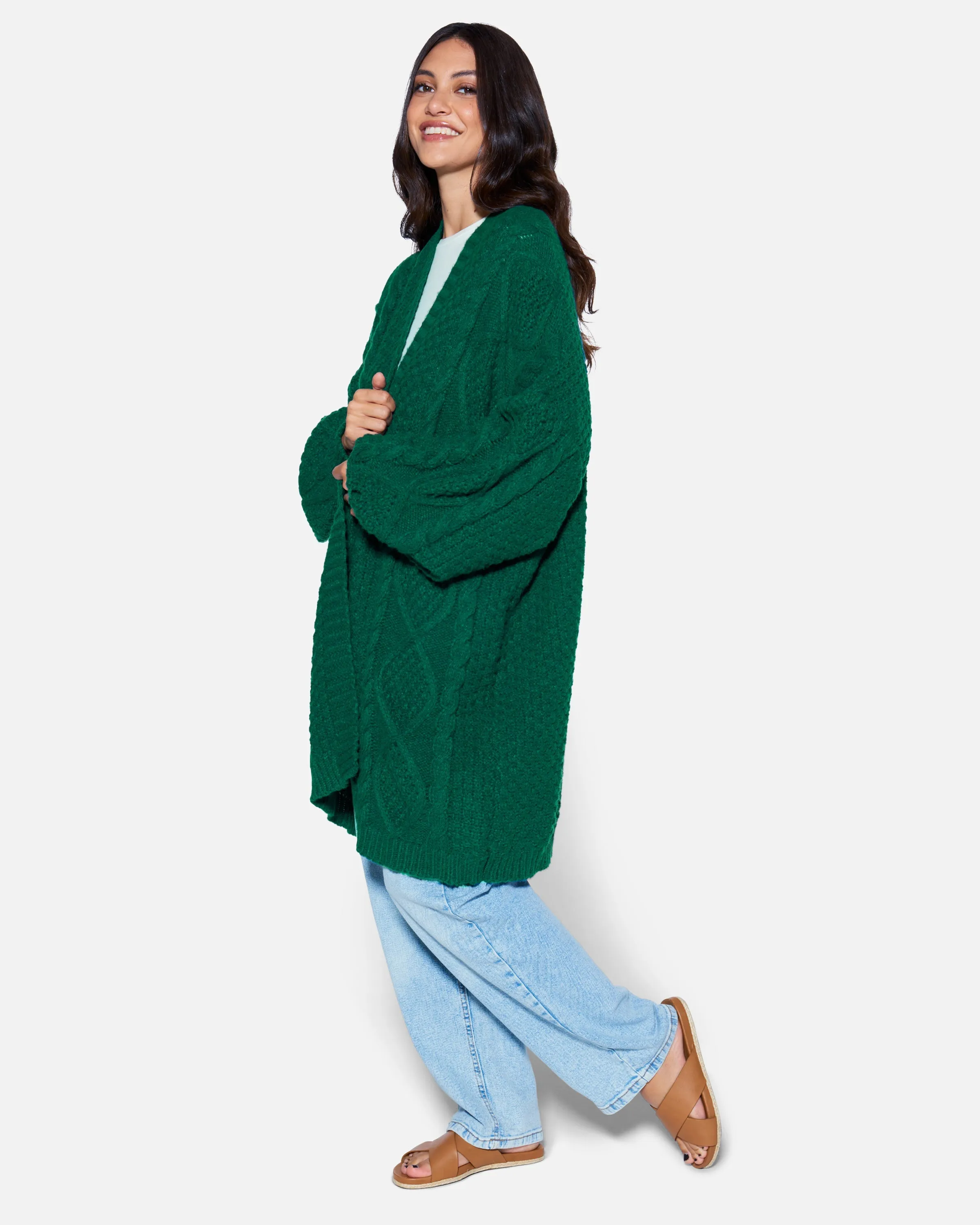 ESSENTIAL OLIVIA OVERSIZED CARDIGAN