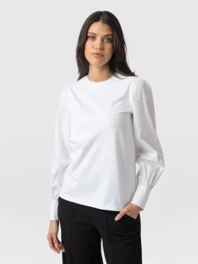 Eva Mock Shirt - White