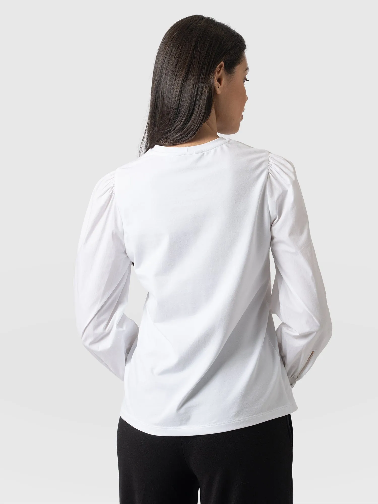 Eva Mock Shirt - White