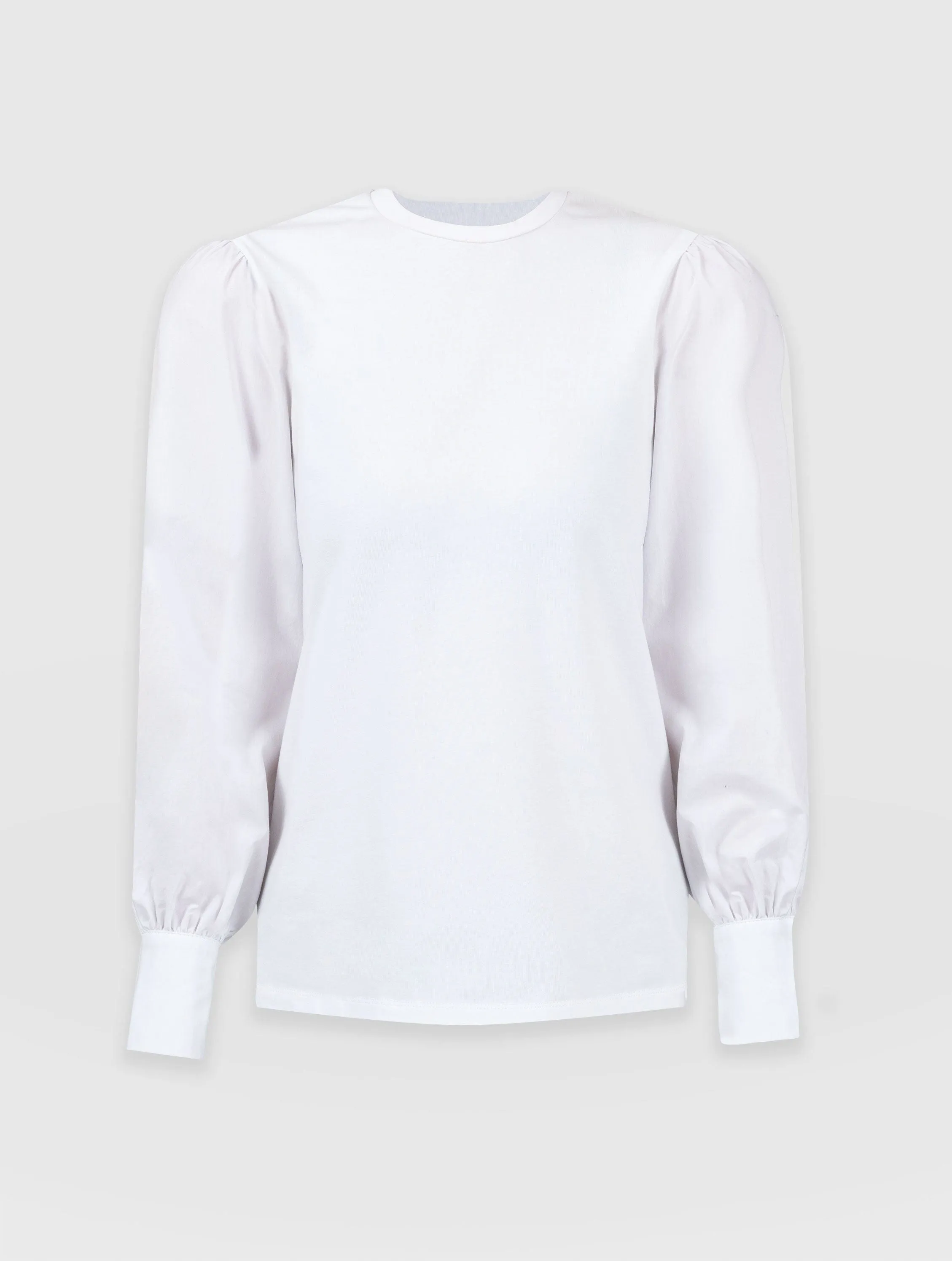 Eva Mock Shirt - White