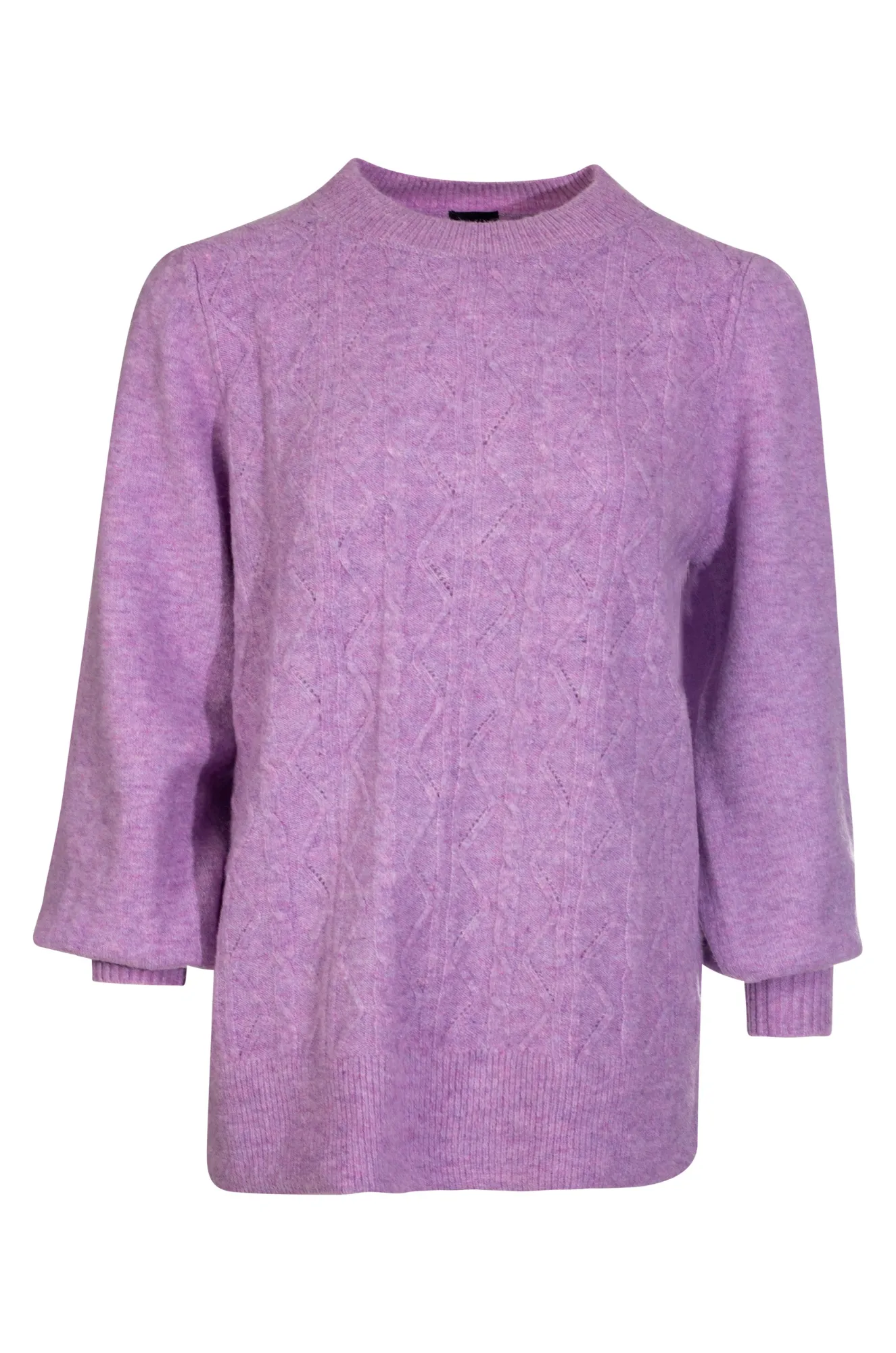 Faux Mohair Blend Jersey | LILAC MARLE | 6852ZZ