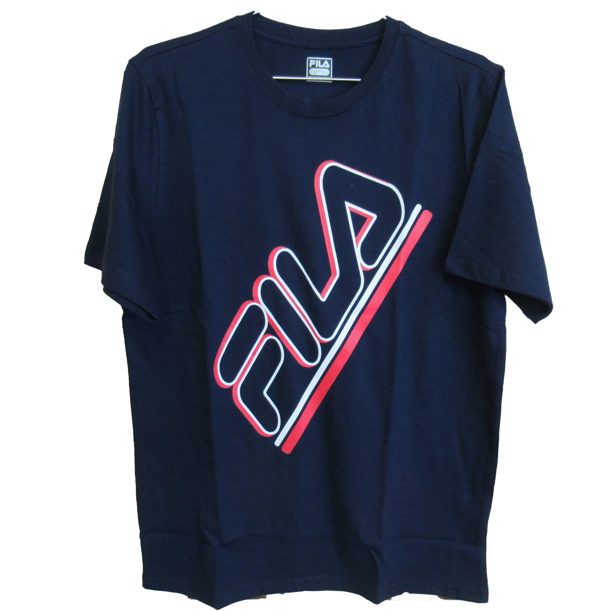 Fila Men's Crew Slanted Logo T-Shirt SM933694