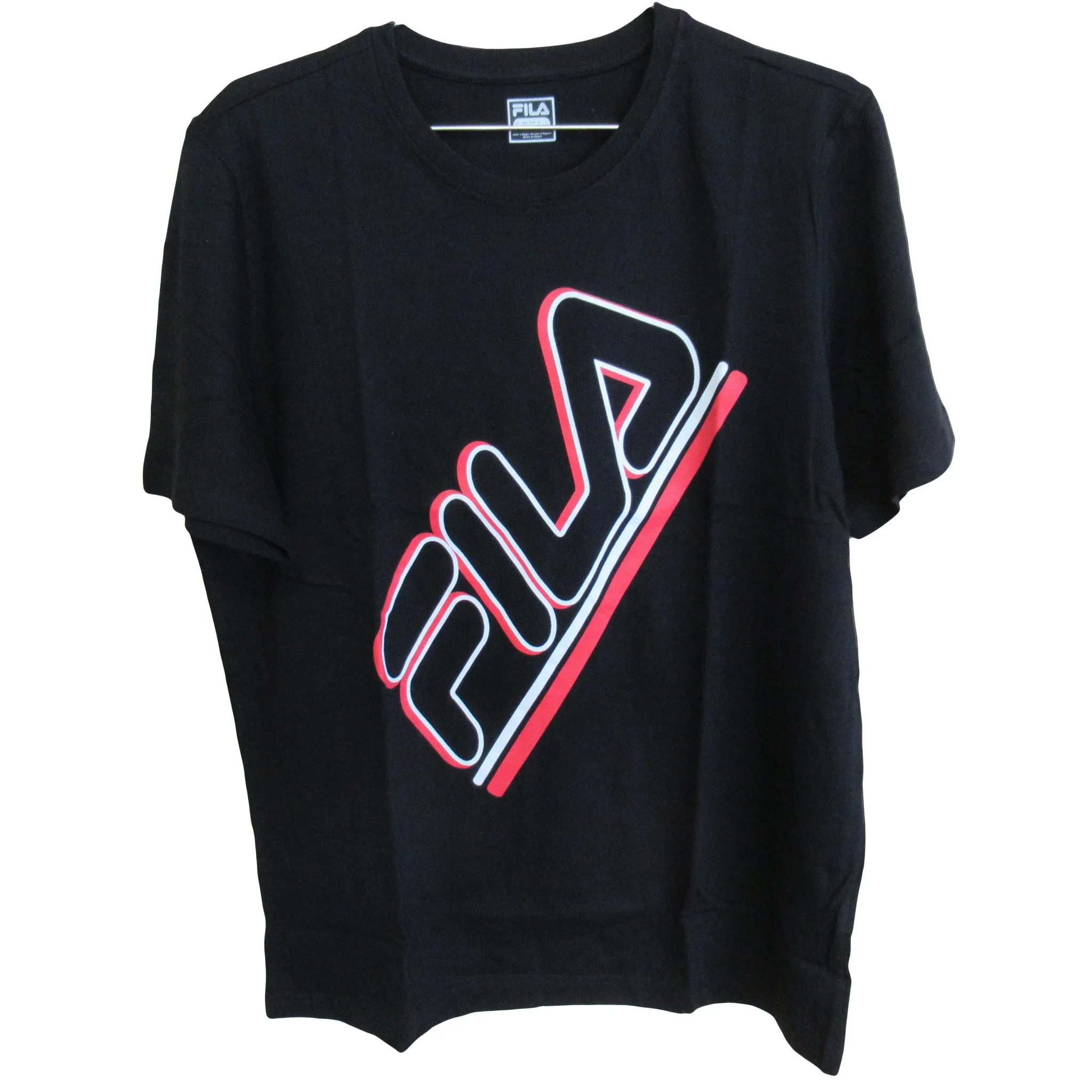 Fila Men's Crew Slanted Logo T-Shirt SM933694