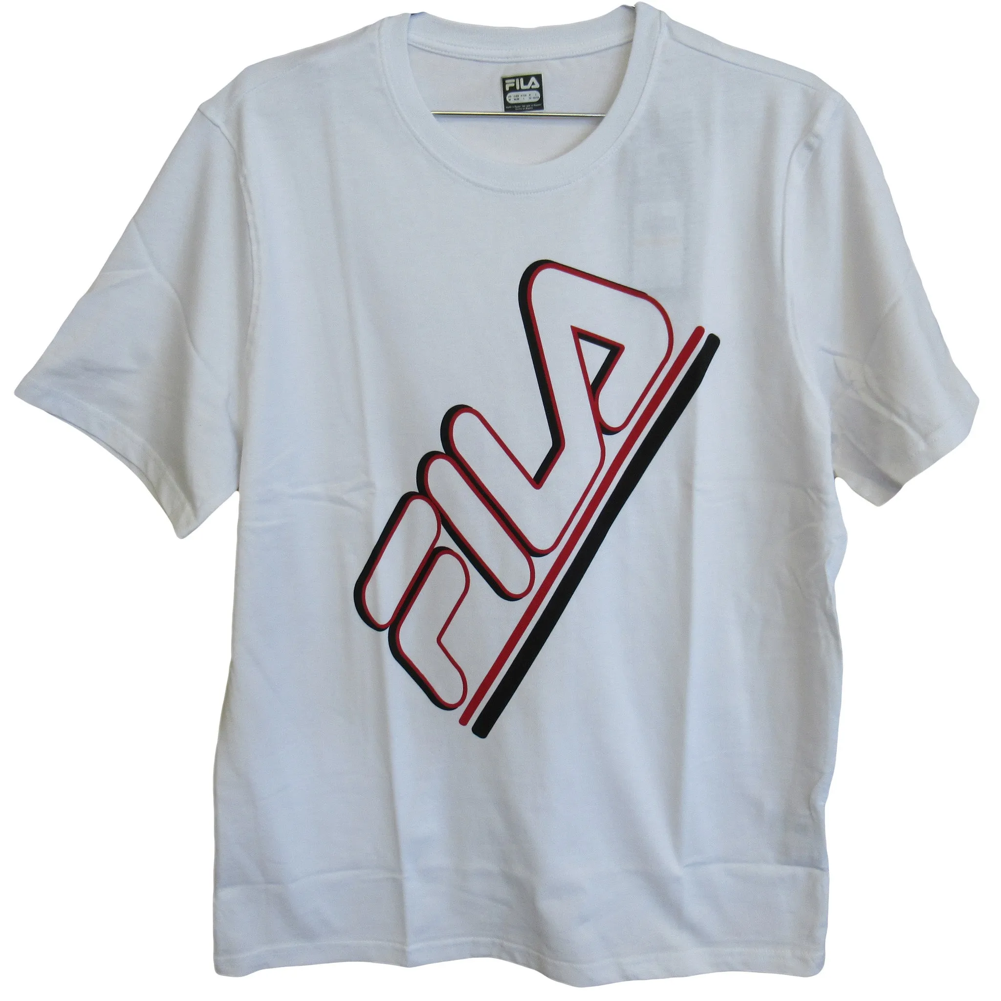 Fila Men's Crew Slanted Logo T-Shirt SM933694