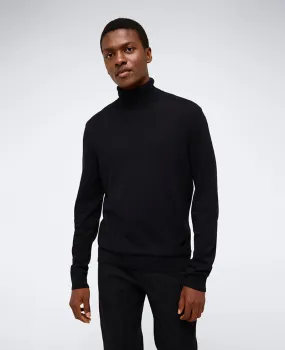 Foldover Turtleneck Sweater