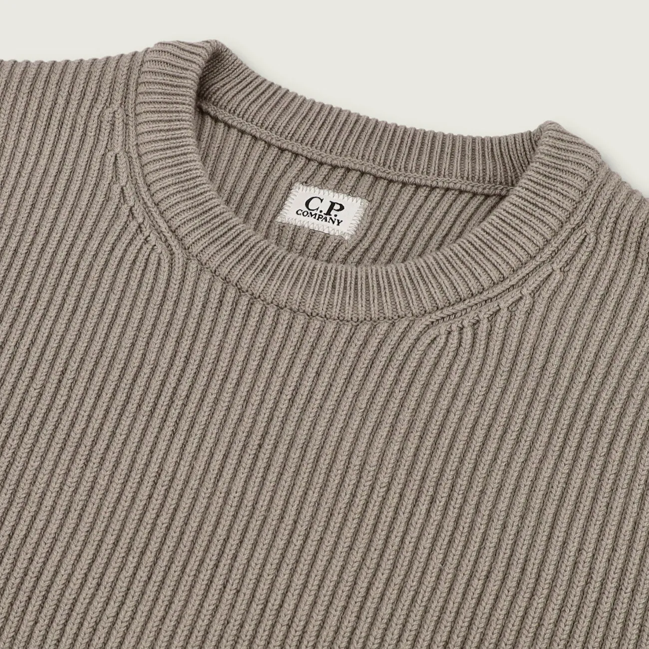 Full Rib Crew Neck Knit