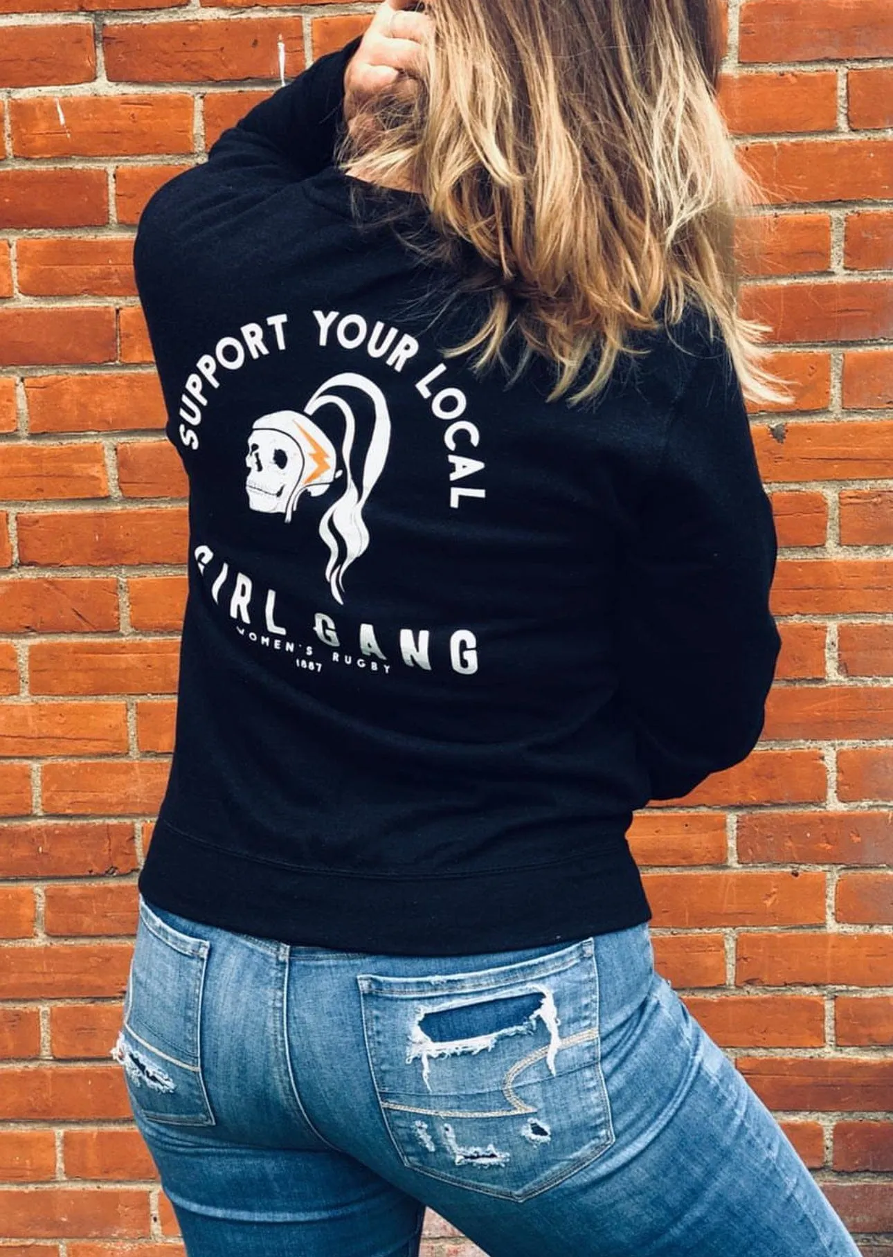 Girl Gang Crew Fleece