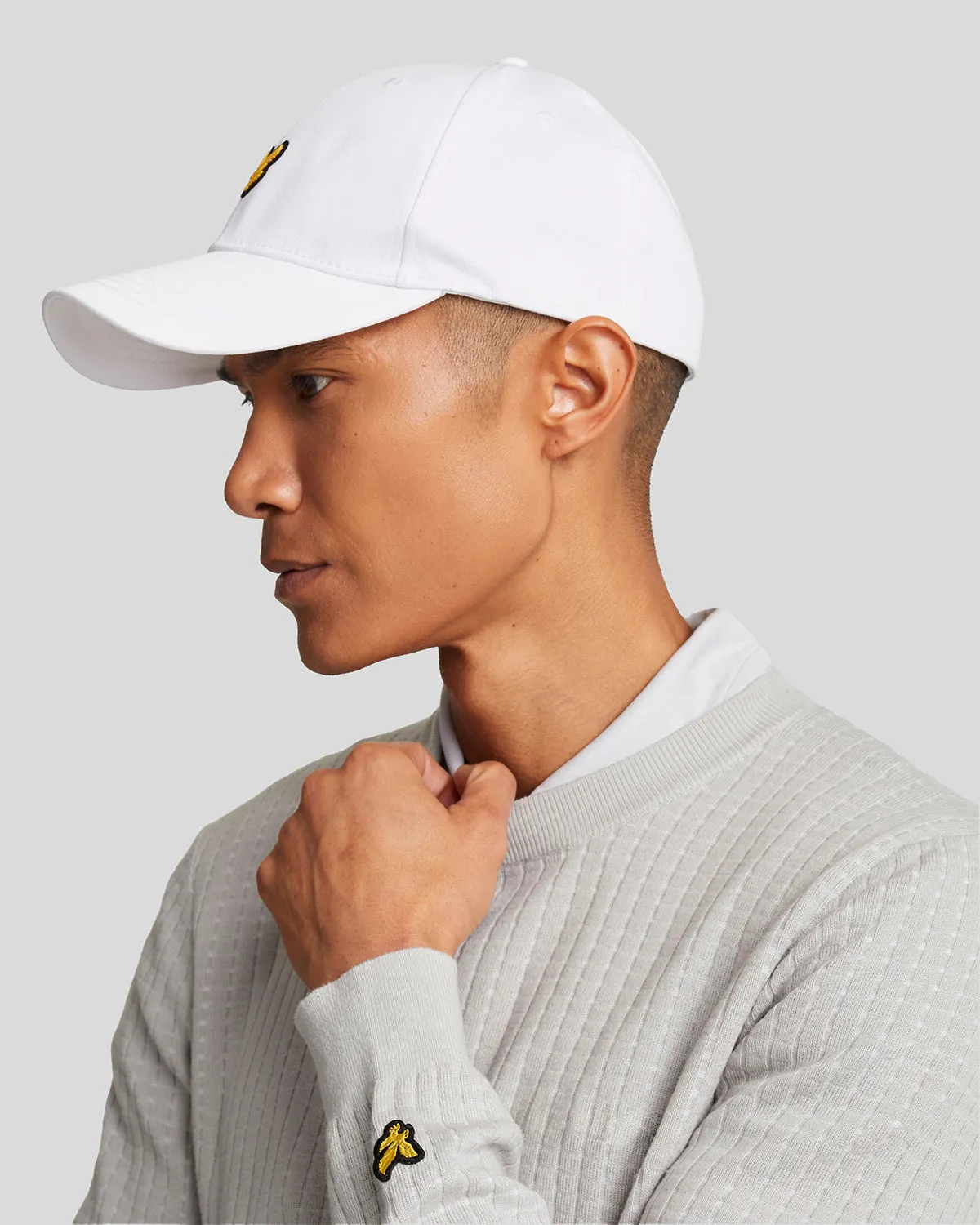 Golf Grid Crew Neck Jumper