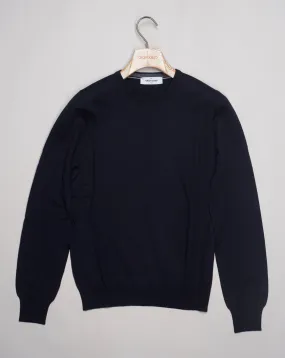 Gran Sasso Merino Crew Neck / Navy