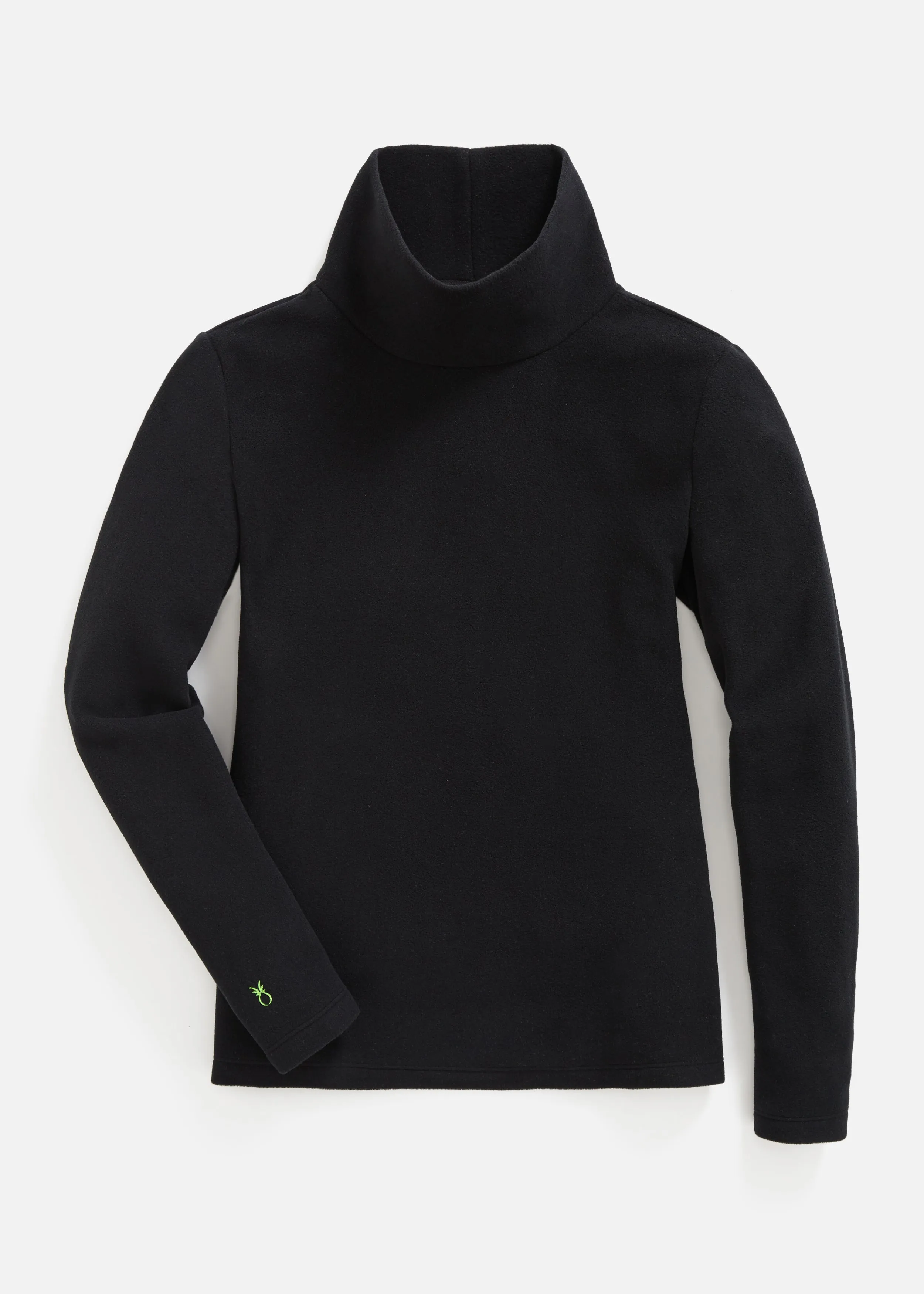 Greenpoint Turtleneck in Vello Fleece (Black)