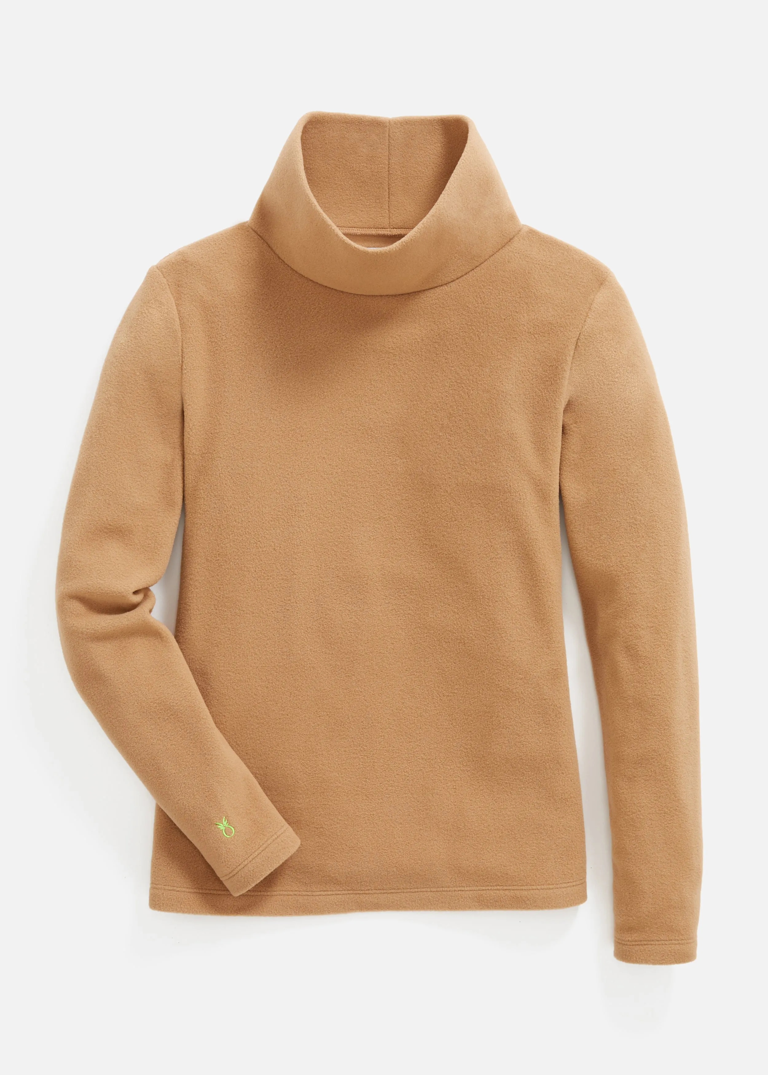 Greenpoint Turtleneck in Vello Fleece (Camel)