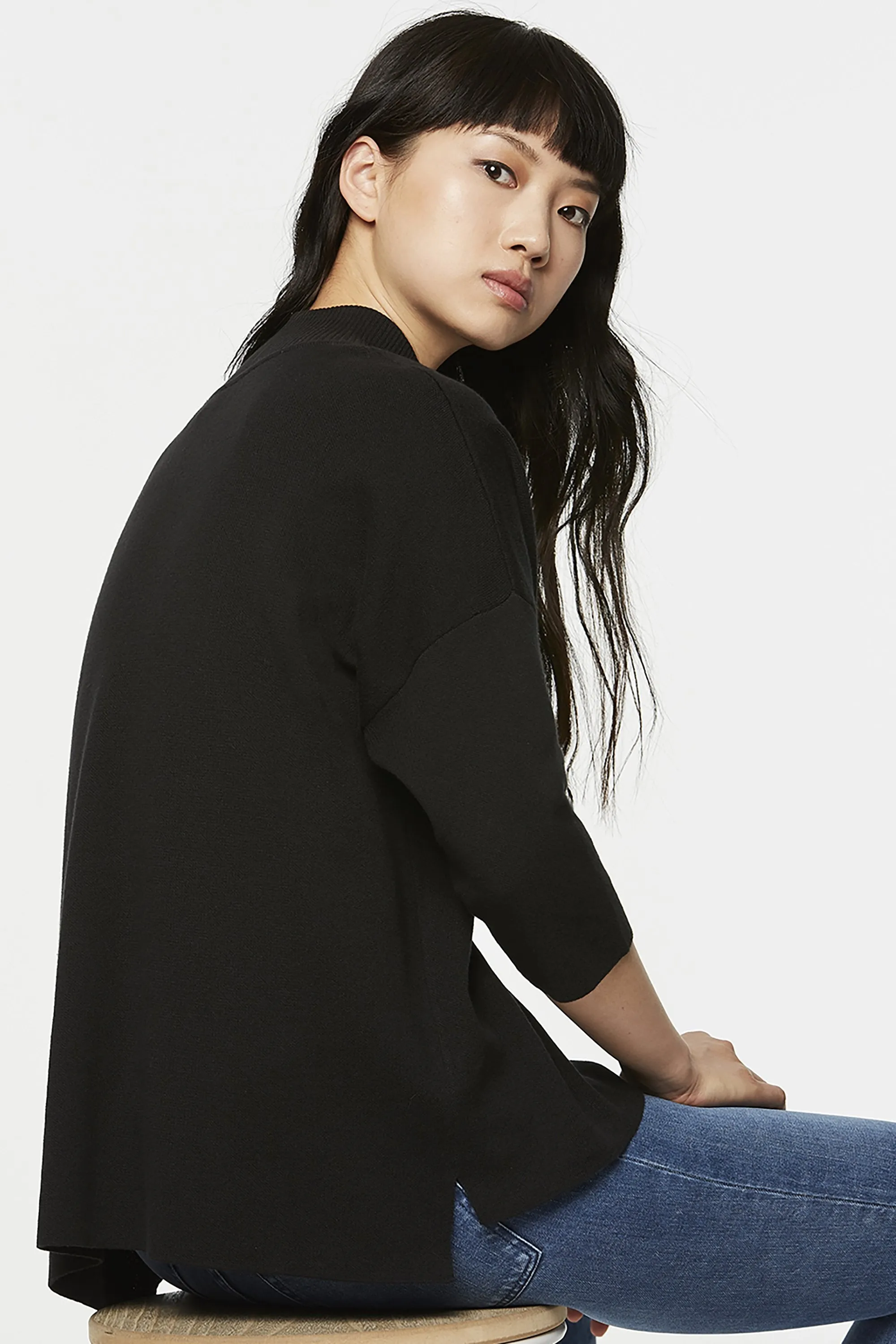 hanna pullover black <br> by ARMEDANGELS