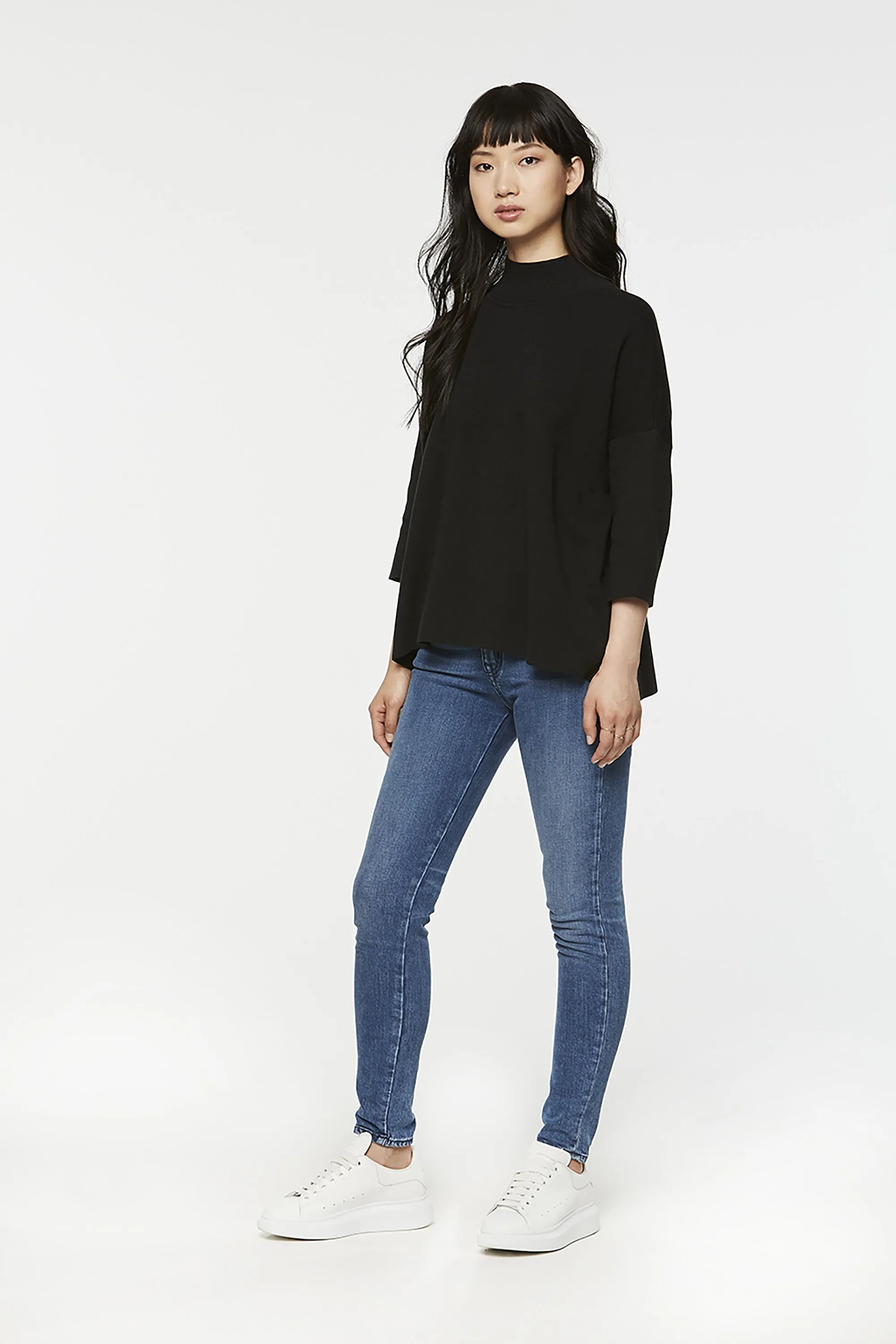 hanna pullover black <br> by ARMEDANGELS