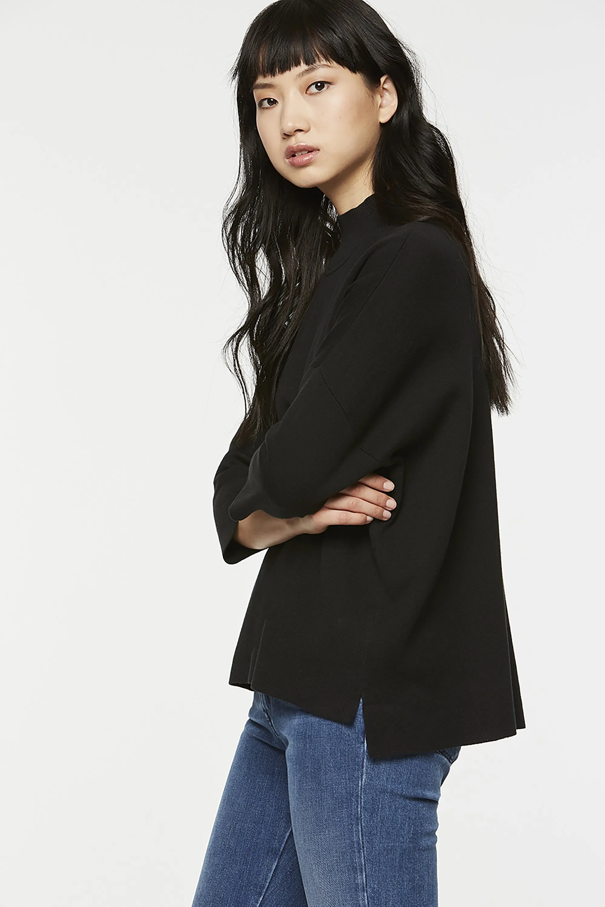 hanna pullover black <br> by ARMEDANGELS