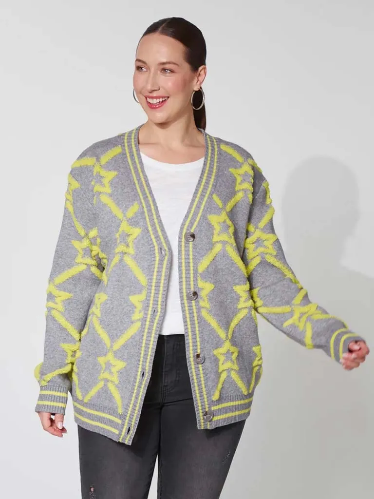 Haven Tromso Star Cardigan - Cloud