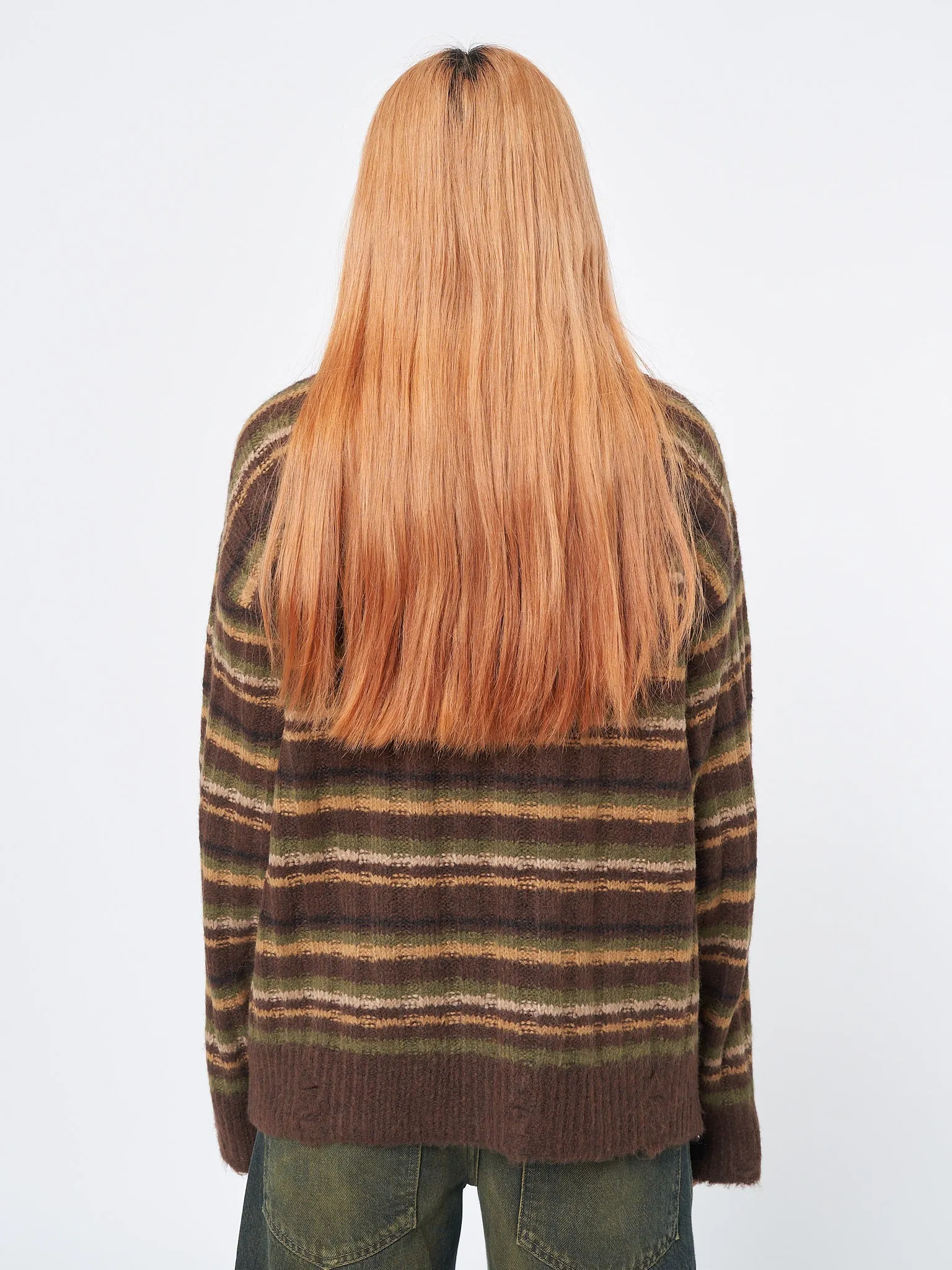 Hazel Striped Chunky Knit Jumper