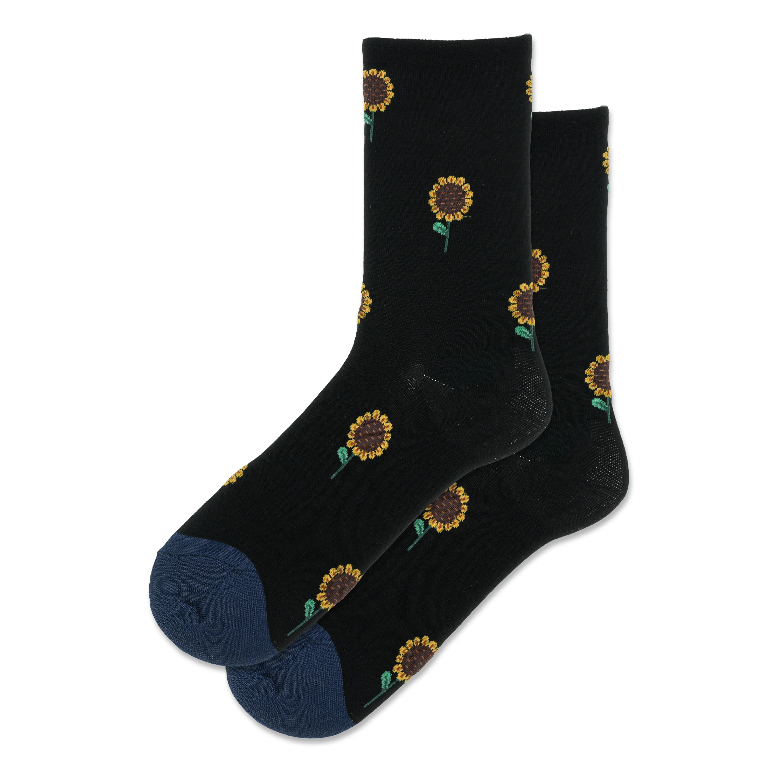 HOTSOX Women's Sunflower Wool Crew Sock