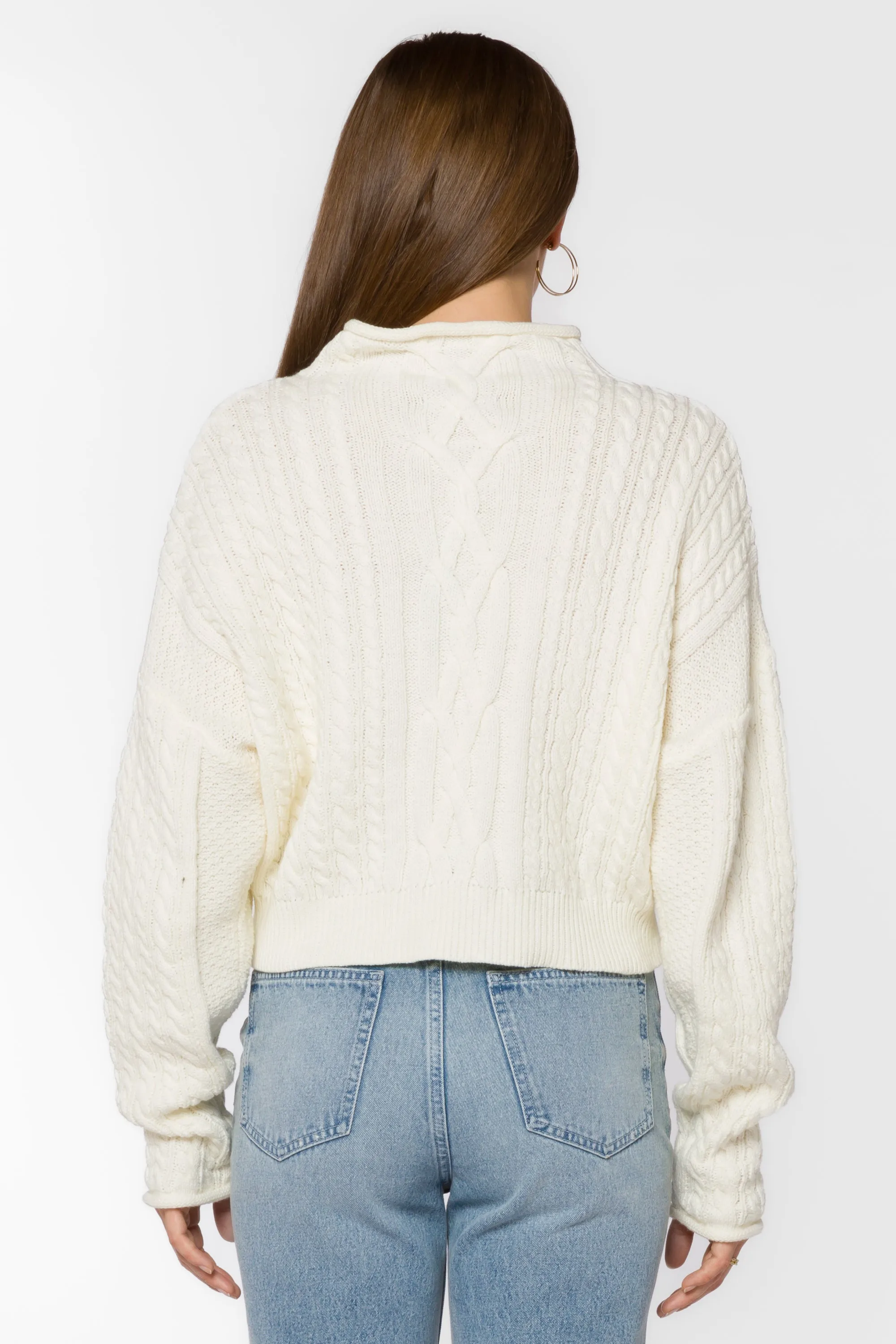 Jennevie White Sweater