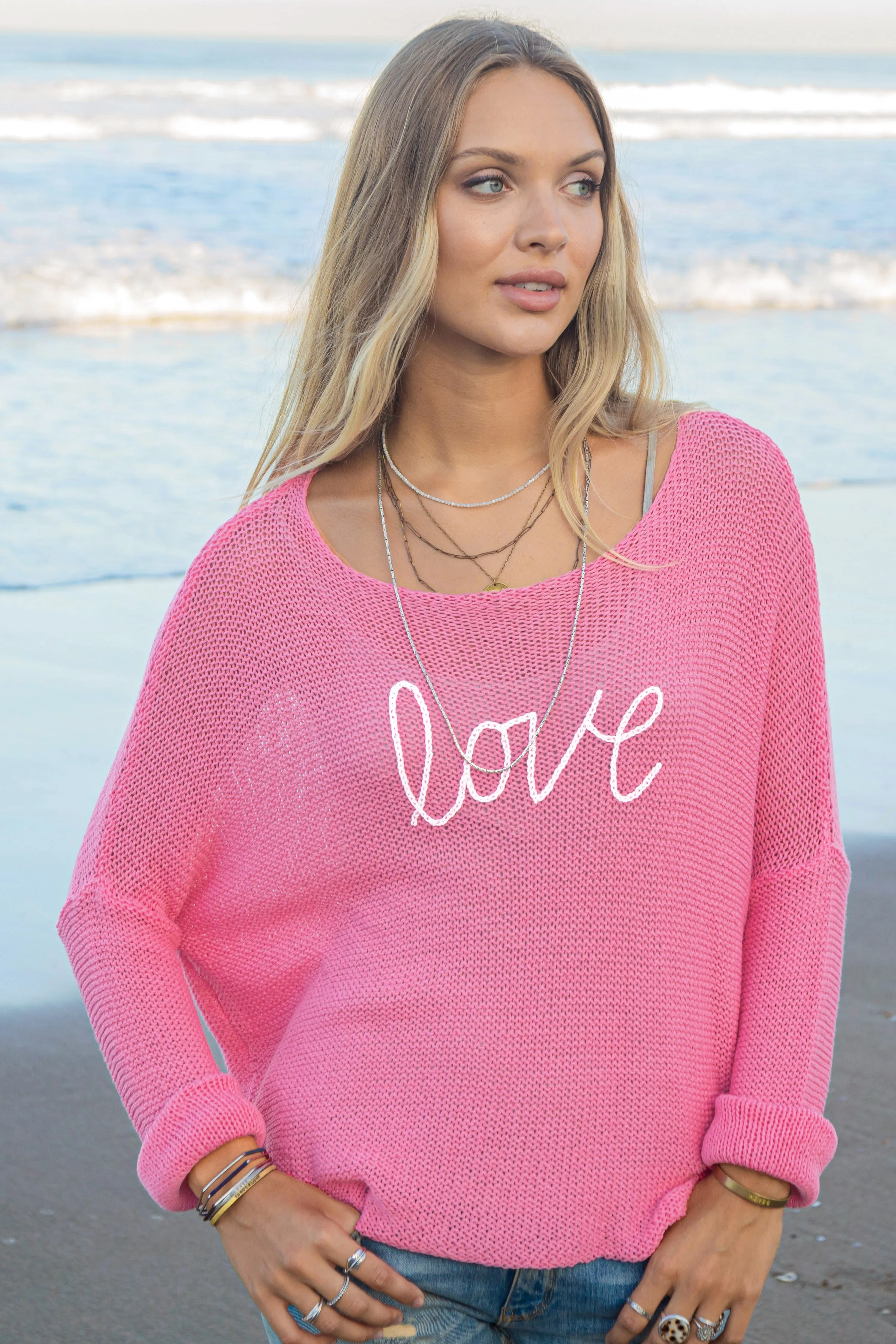 Key West Love Crew Neck Sweater