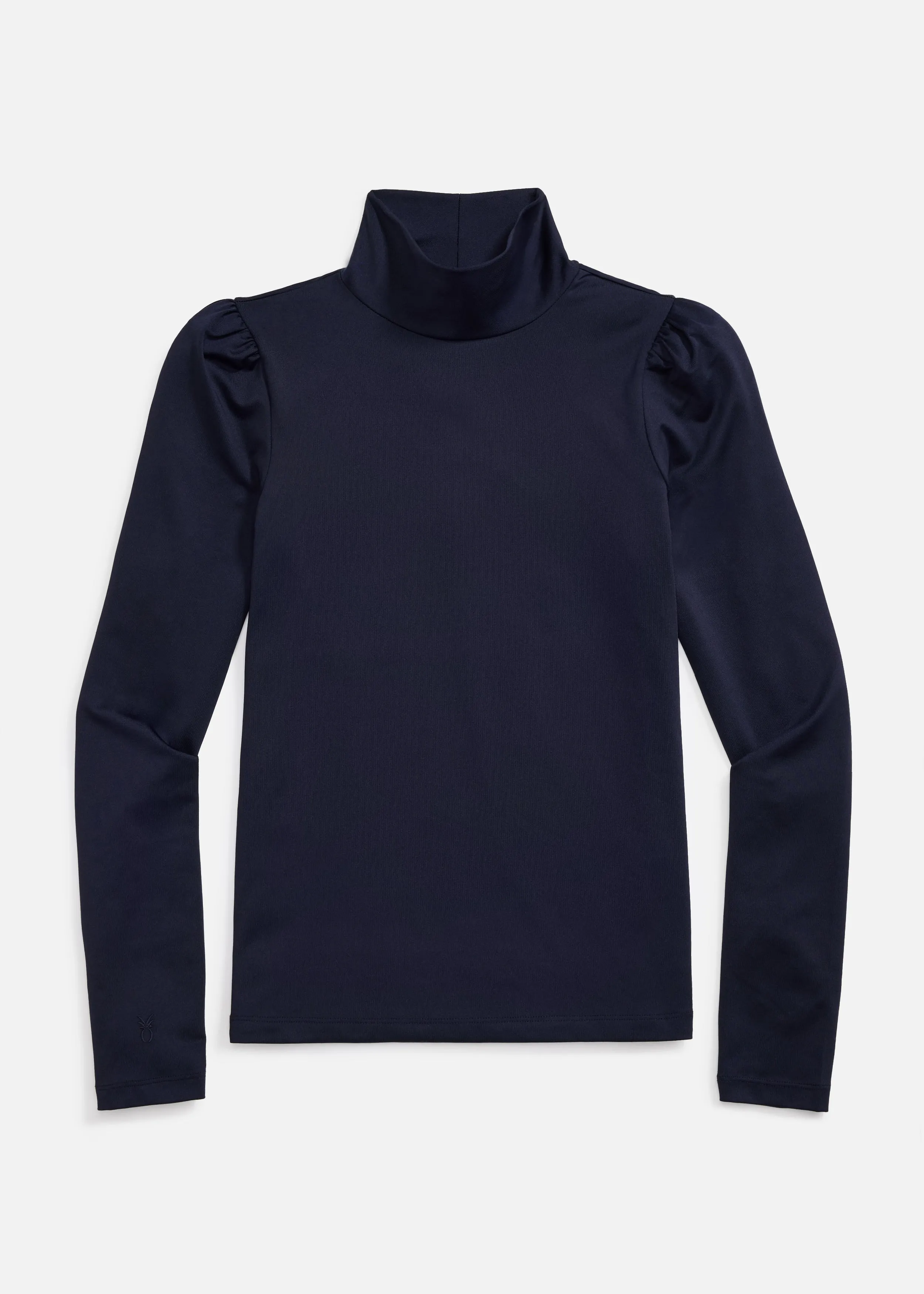 Kiawah Turtleneck in Luxe Stretch (Navy)