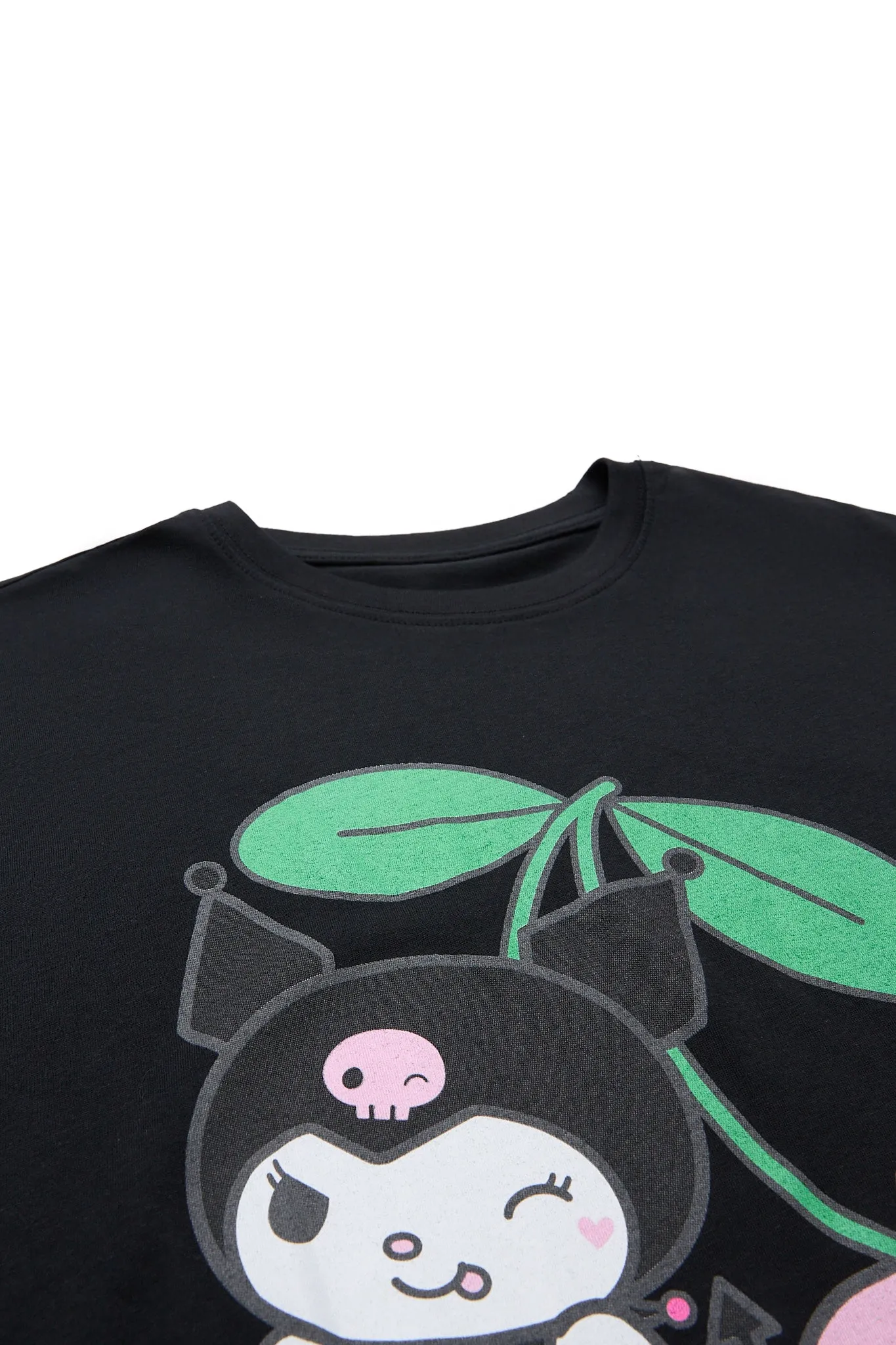 Kuromi Cherry Graphic Relaxed Tee