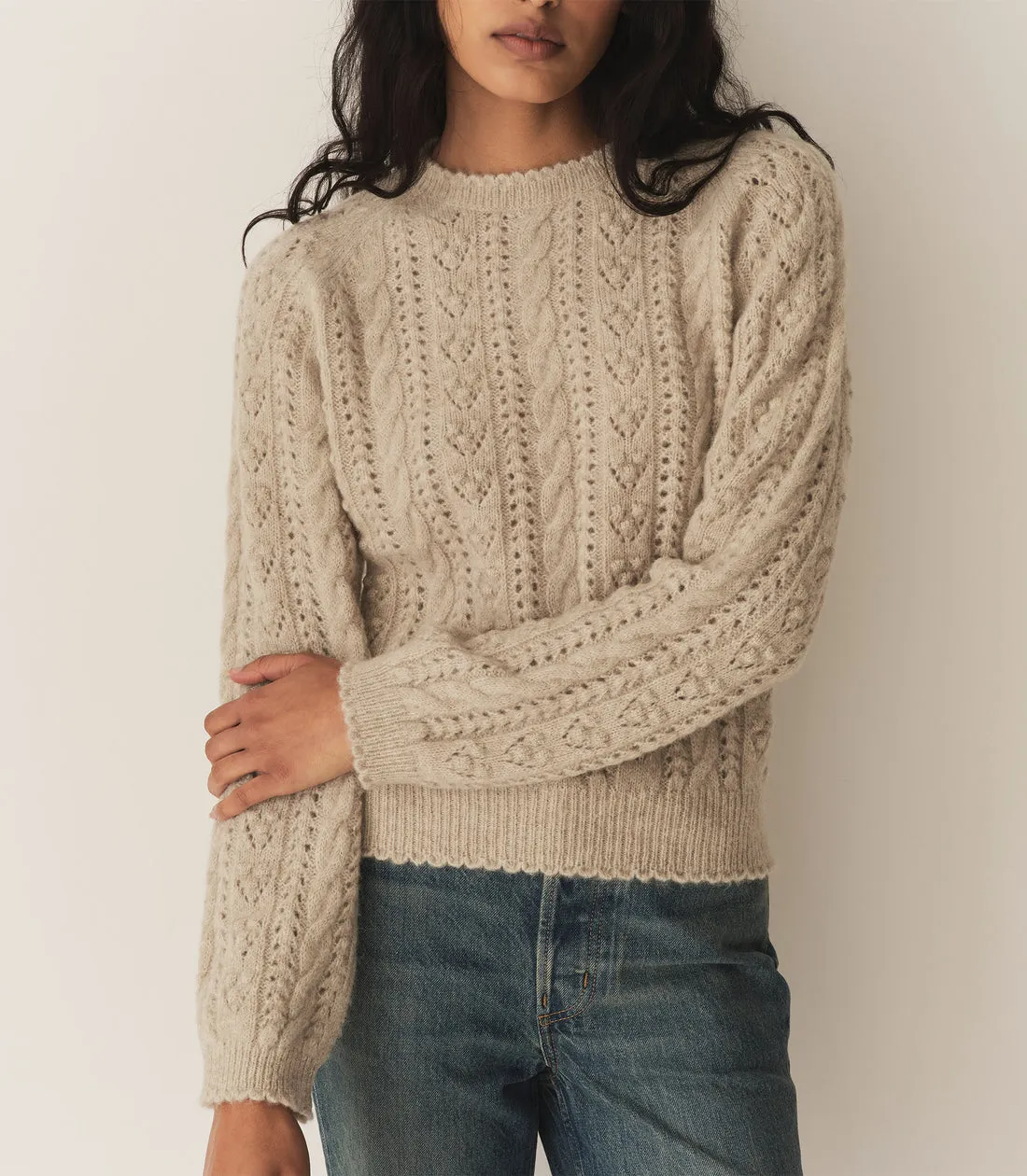 Langley Baby Alpaca Sweater