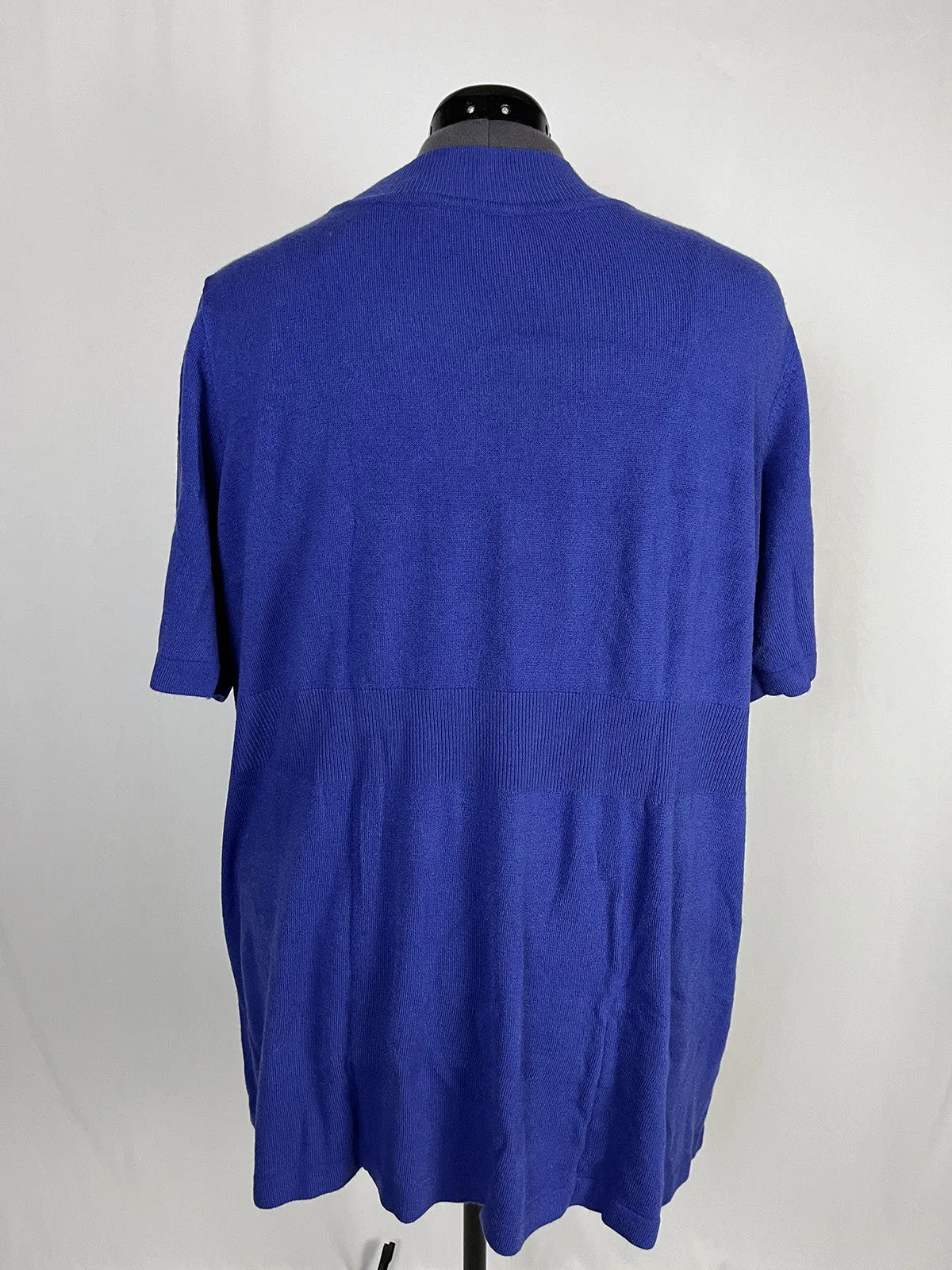 Liz & Me Size 4X (30/32) Blue Sweater NWT