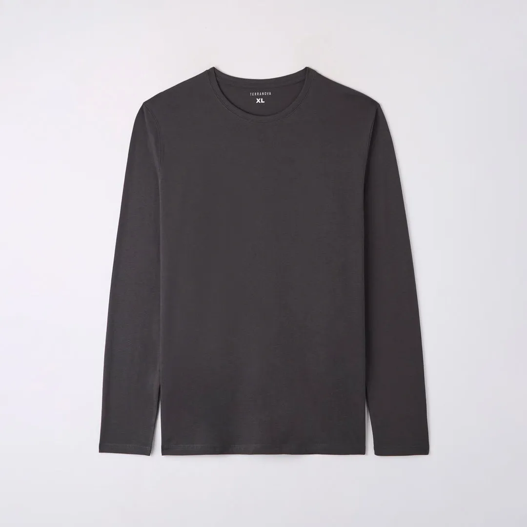 Long Sleeve Crew Neck T-Shirt