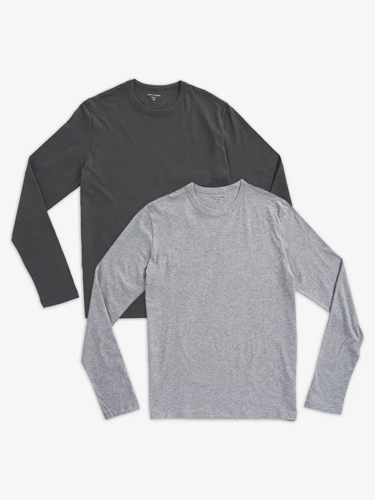 Long Sleeve Crew Tee Driggs 2-Pack