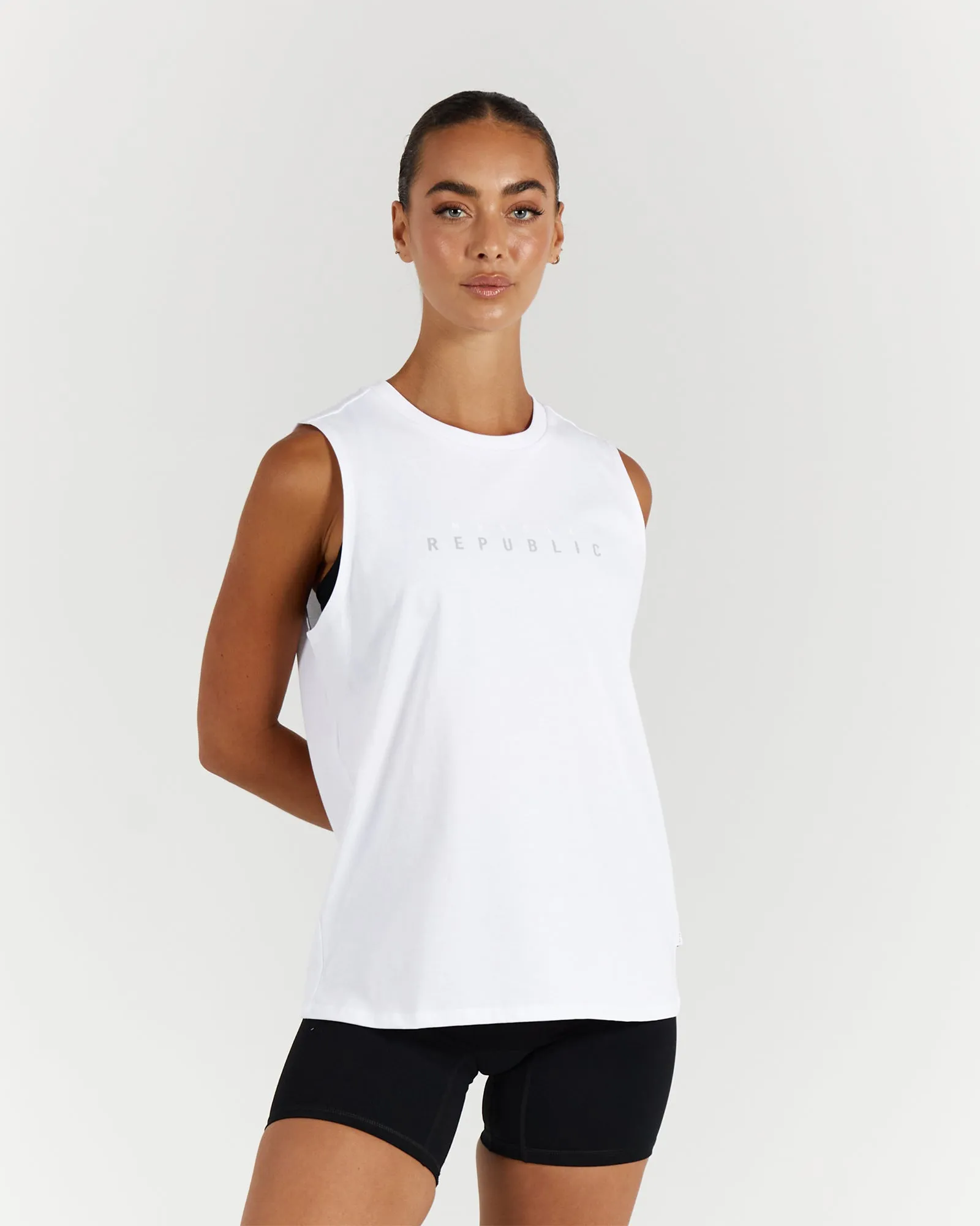 LOOSE TANK - WHITE