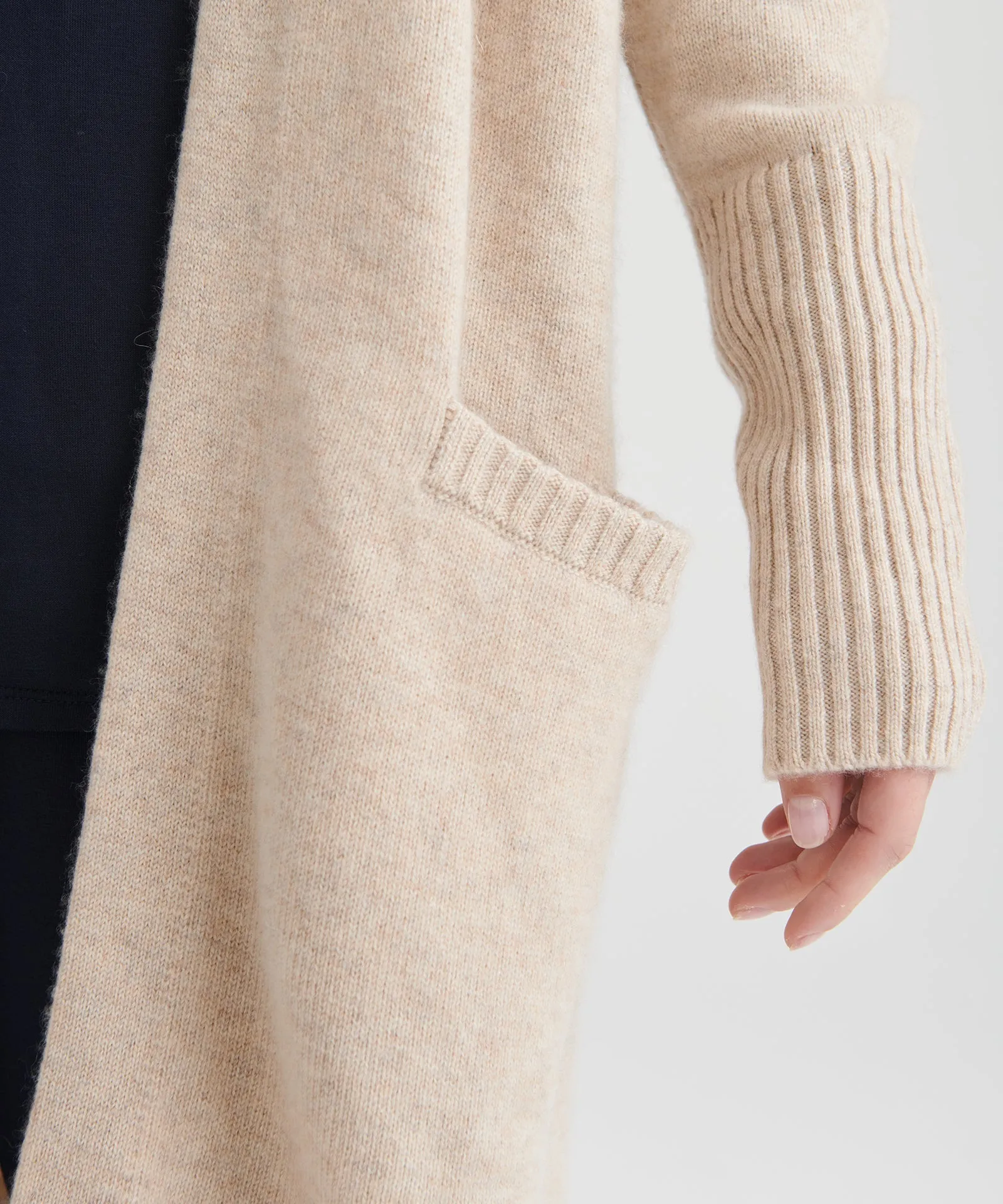 Luxe Cashmere Duster Cardigan