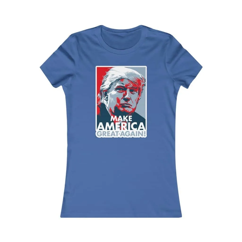 Make America Great Again Trump Iconic Ladies' T-Shirt