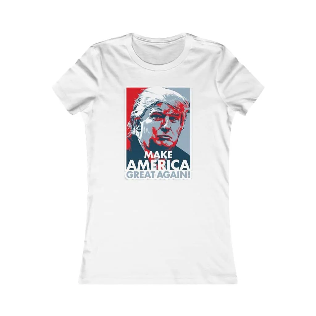 Make America Great Again Trump Iconic Ladies' T-Shirt