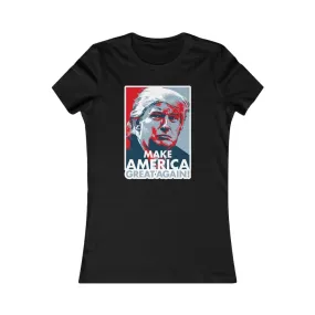 Make America Great Again Trump Iconic Ladies' T-Shirt