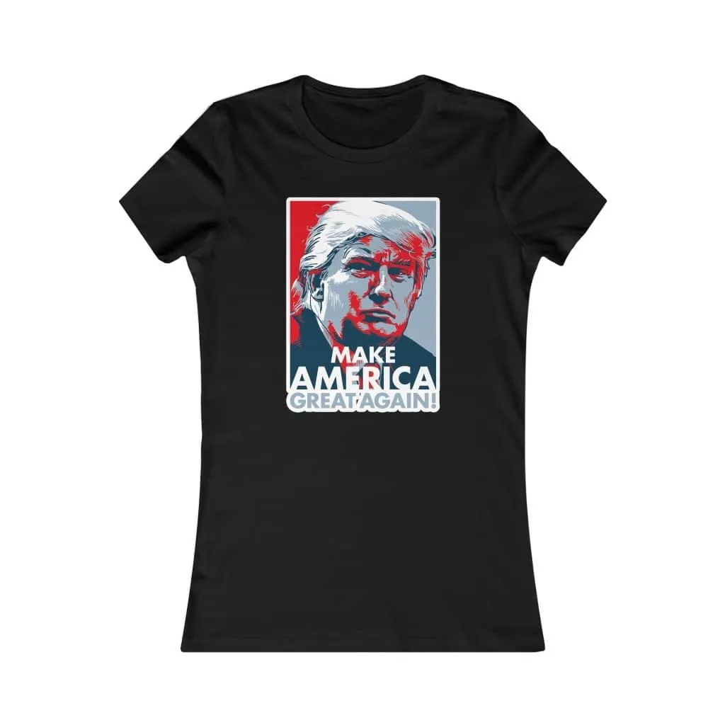 Make America Great Again Trump Iconic Ladies' T-Shirt