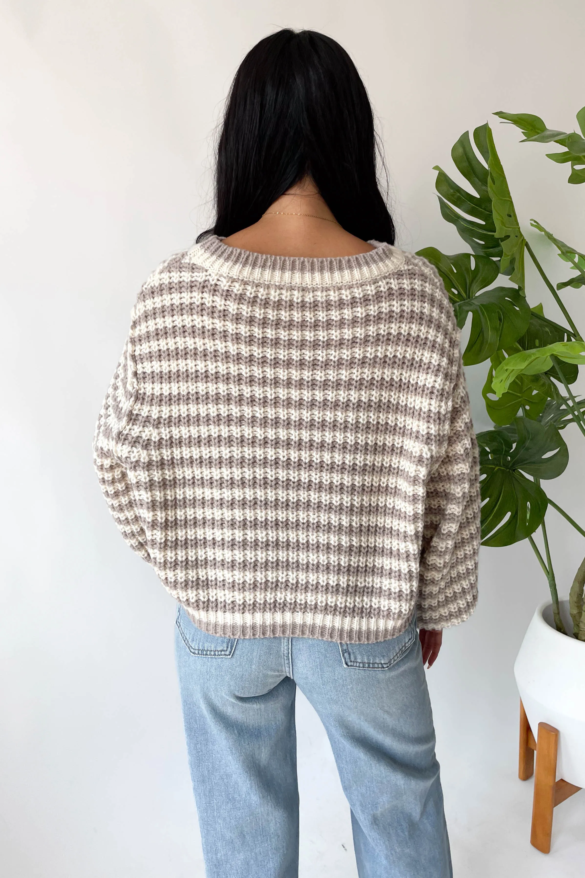 Manhattan Sweater in Stone