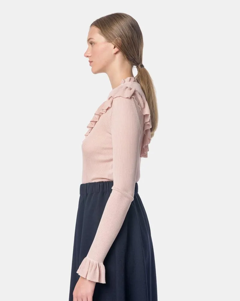 Maritza Pullover in Blush